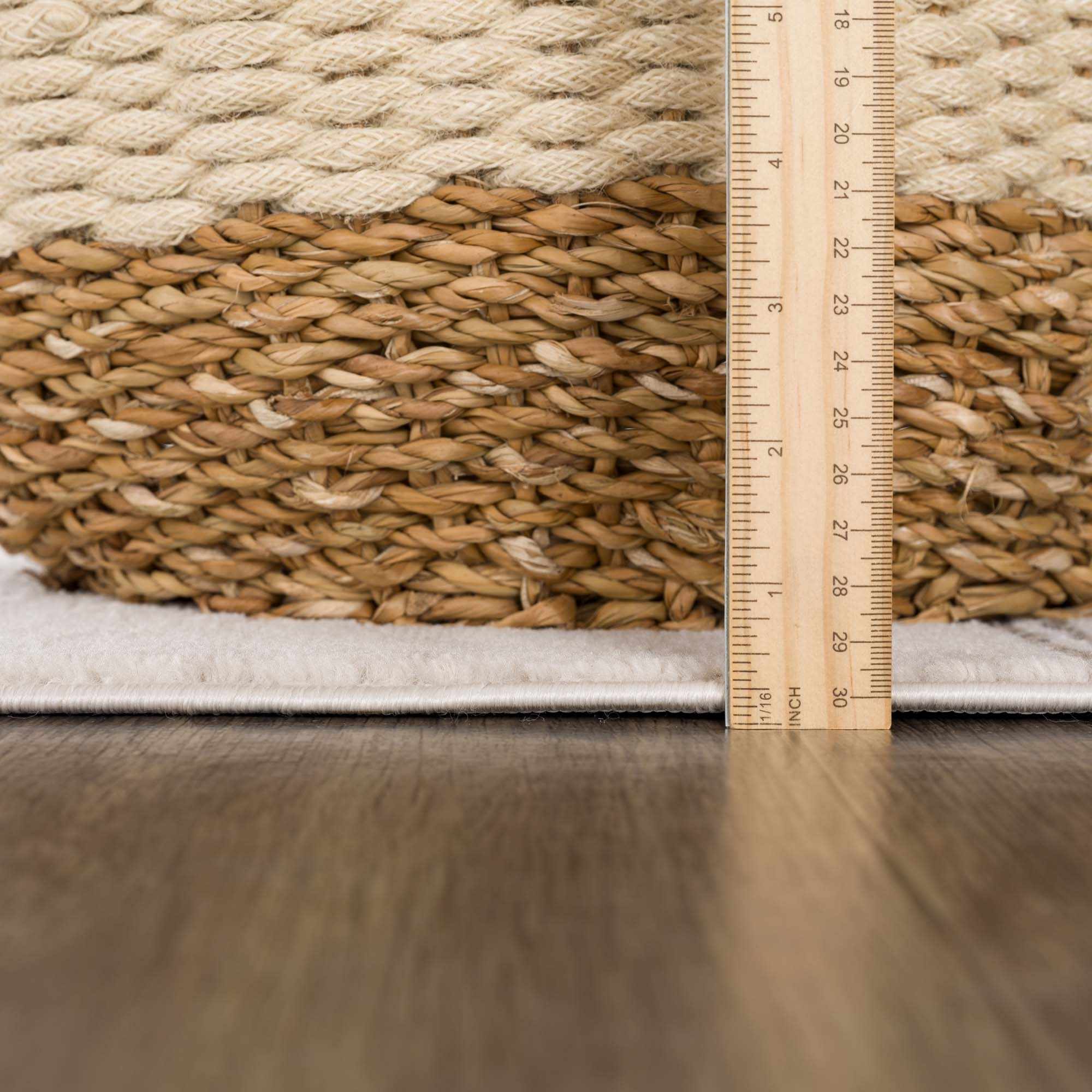 Deja Cream & Charcoal Area Rug - Clearance - Image 11