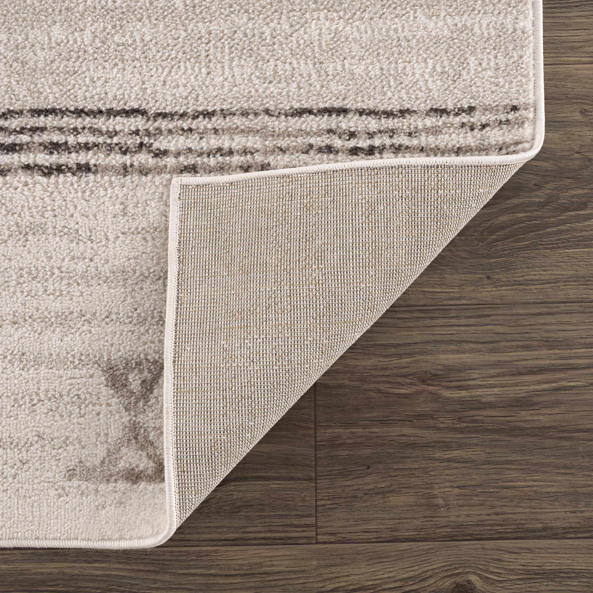 Deja Cream & Charcoal Area Rug - Clearance - Image 5