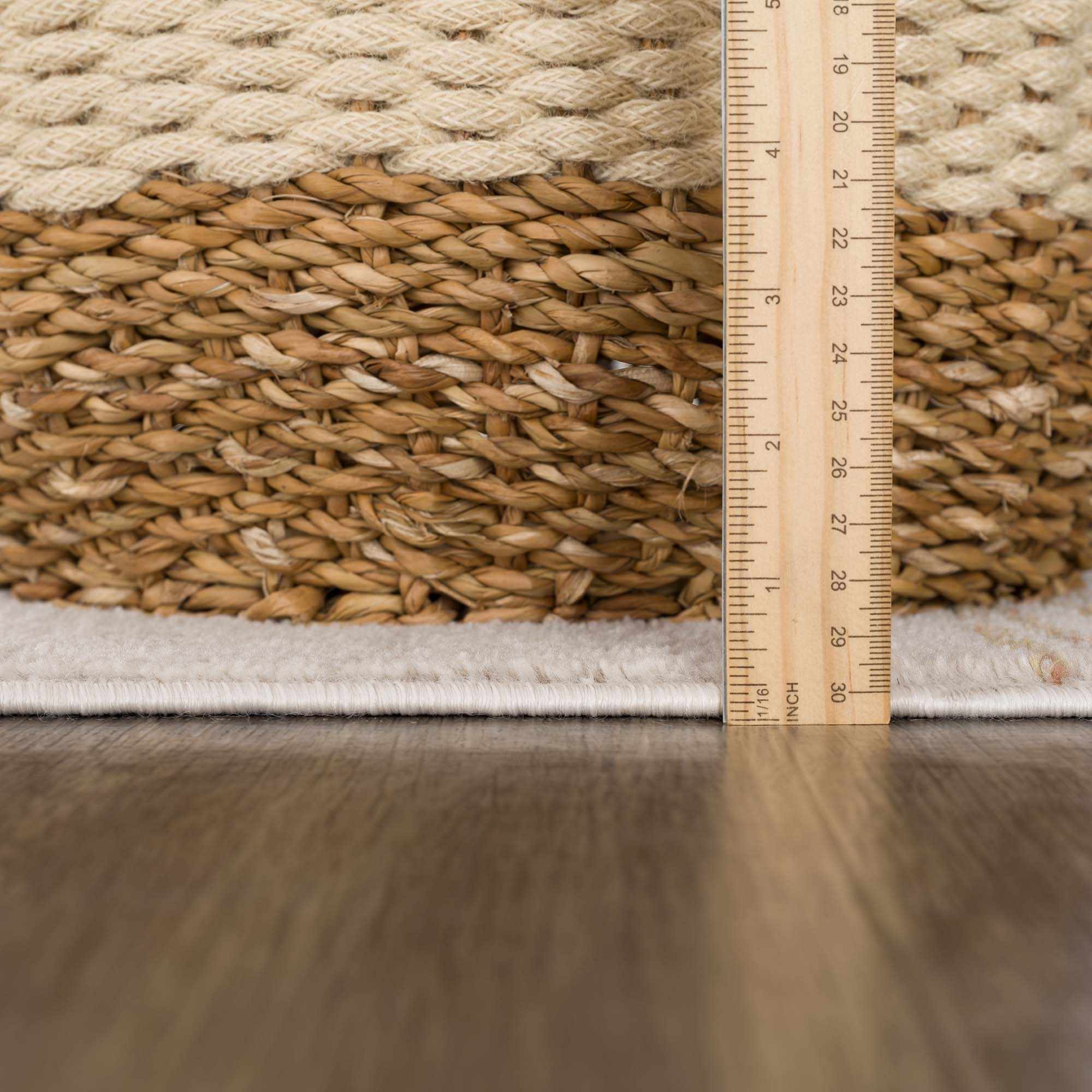 Deja Cream & Gold Area Rug - Clearance - Image 11