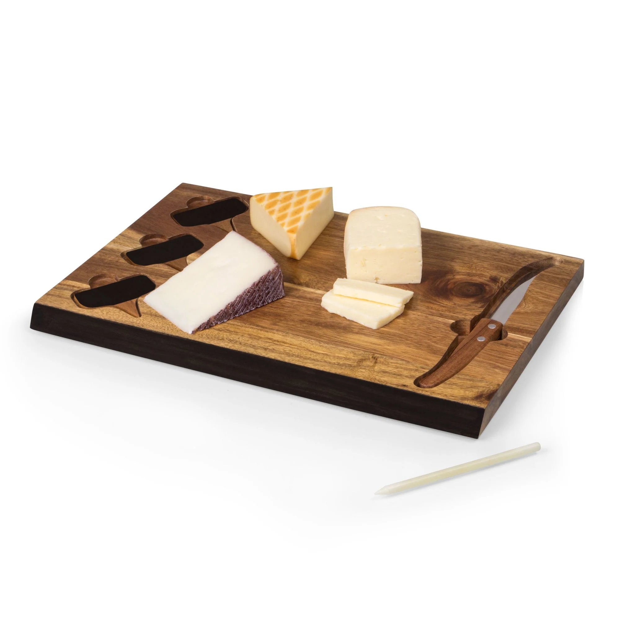 Delio Acacia Cheese Cutting Board & Tools Set - Image 7