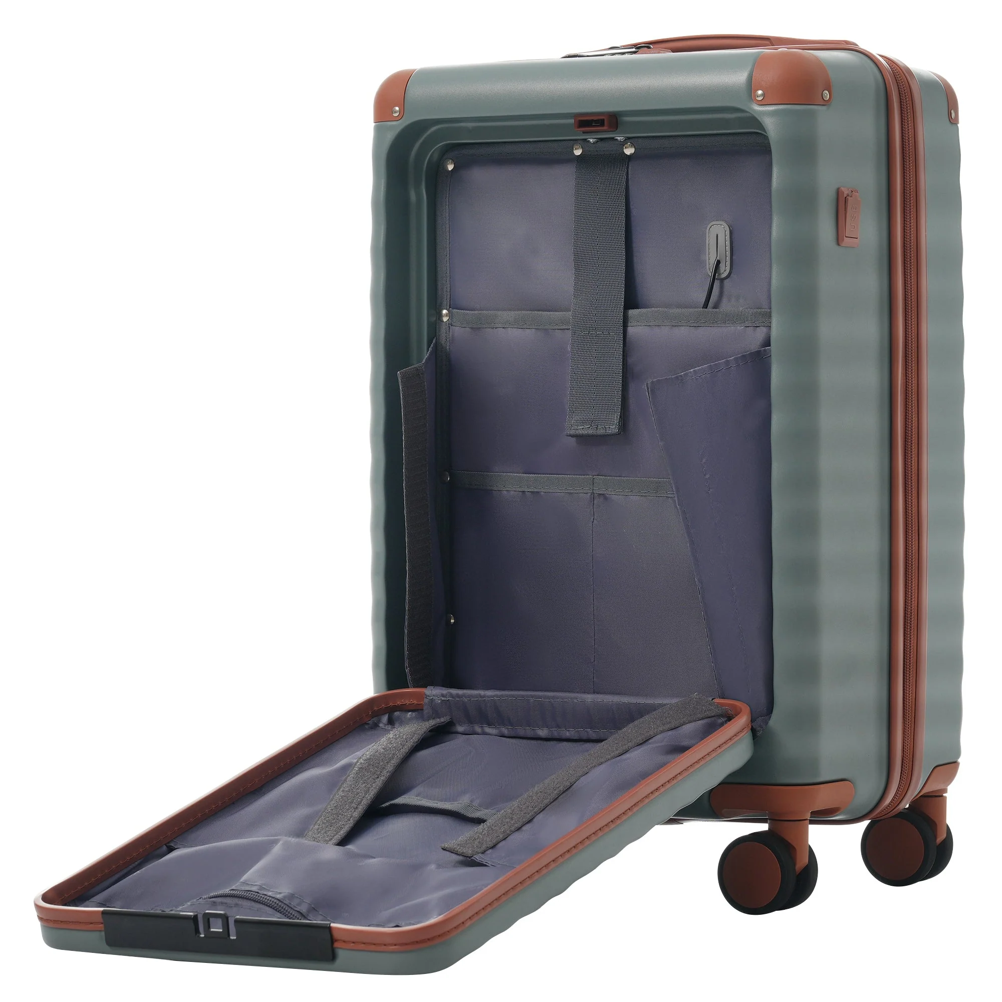 Deluxe 5-Piece Hard Side Luggage Set with USB and TSA Security - Image 22