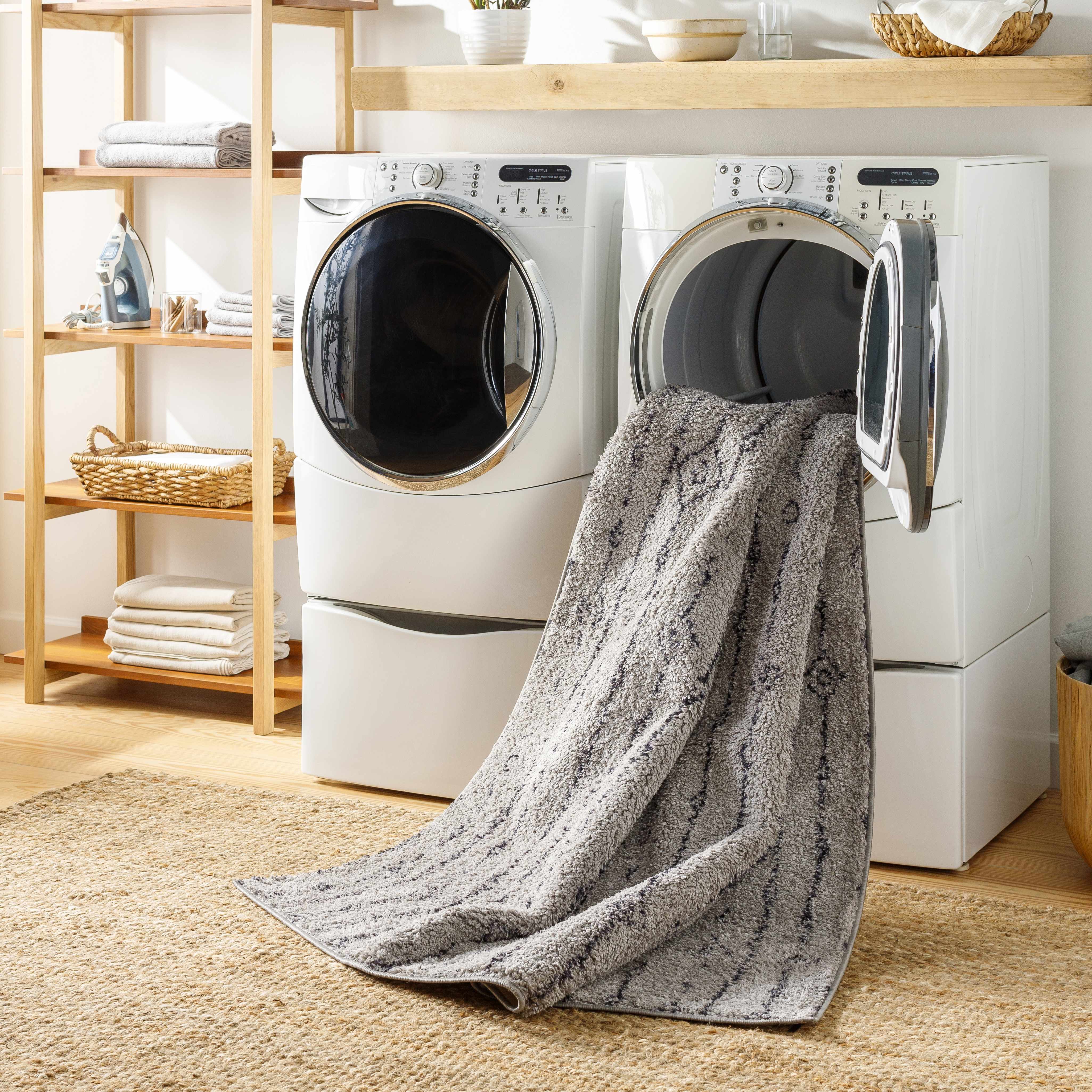 Demi Gray Washable Area Rug - Clearance - Image 8