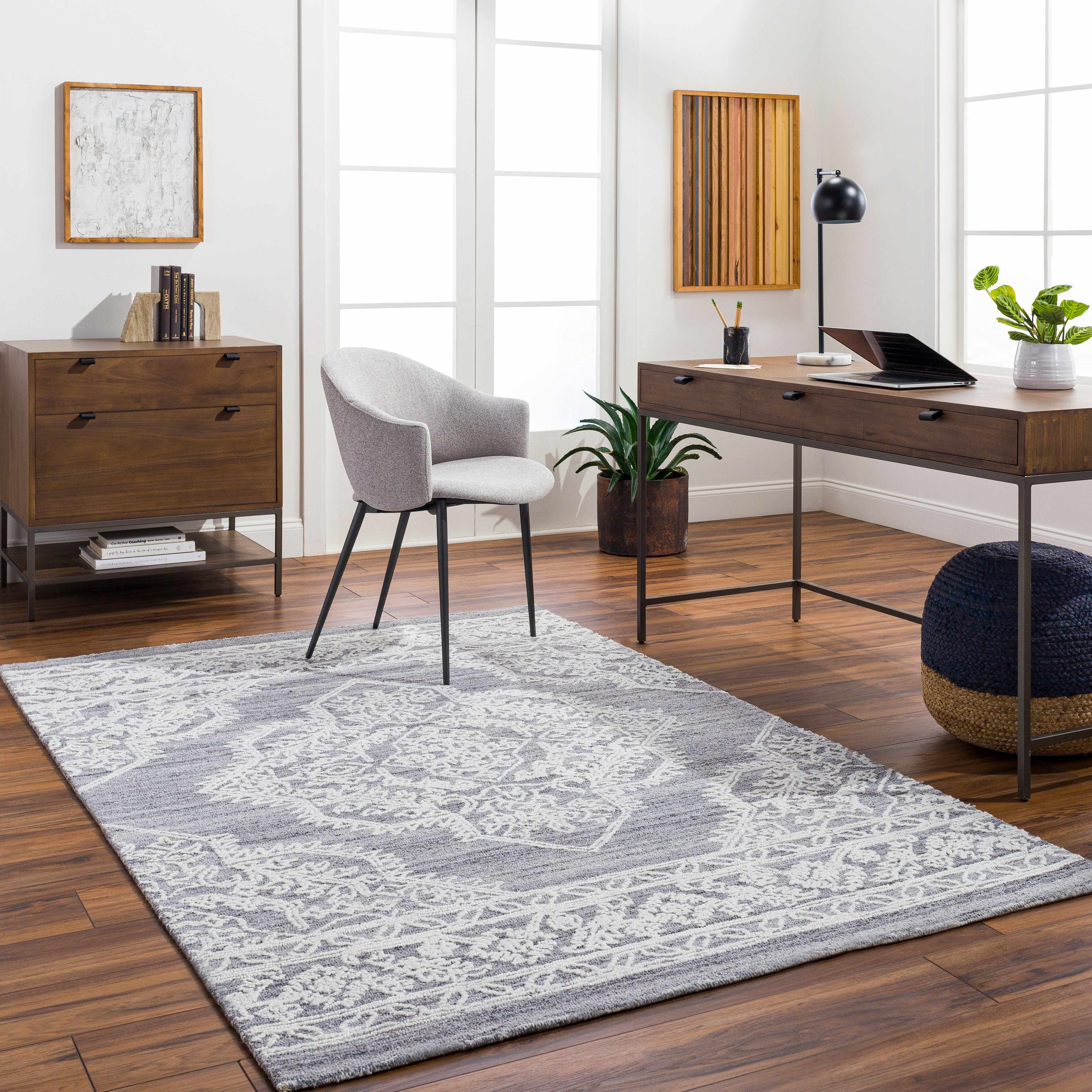 Denae Blue Area Rug - Clearance - Image 2