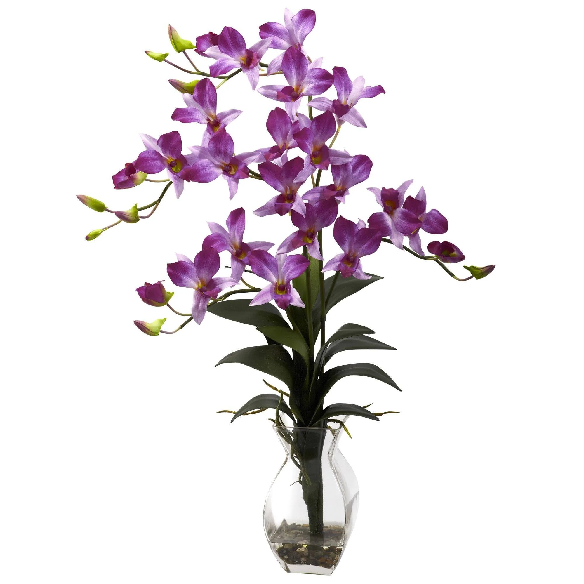 Dendrobium Orchid w/Vase Arrangement - Image 3
