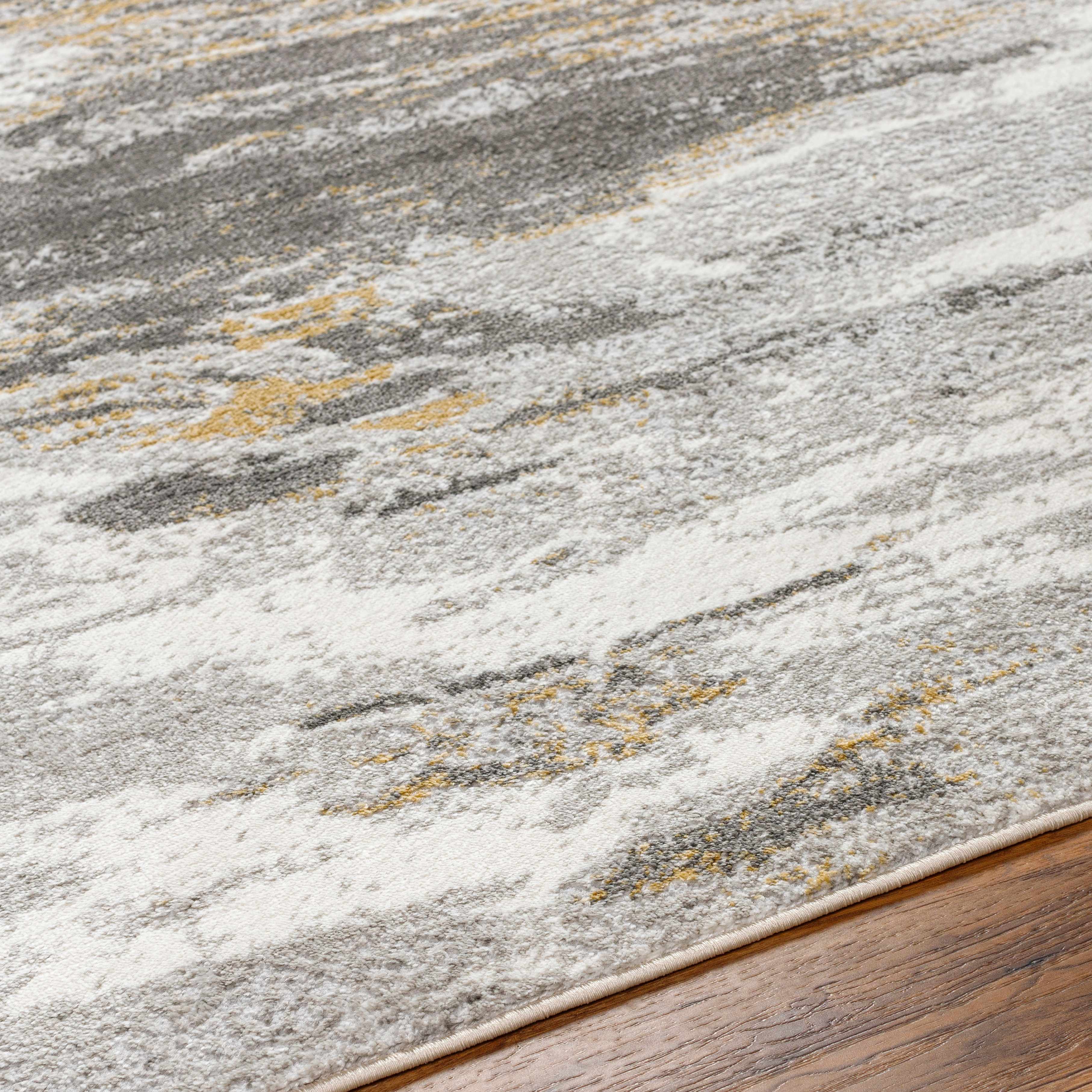 Derex Abstract Gray Rug - Image 6