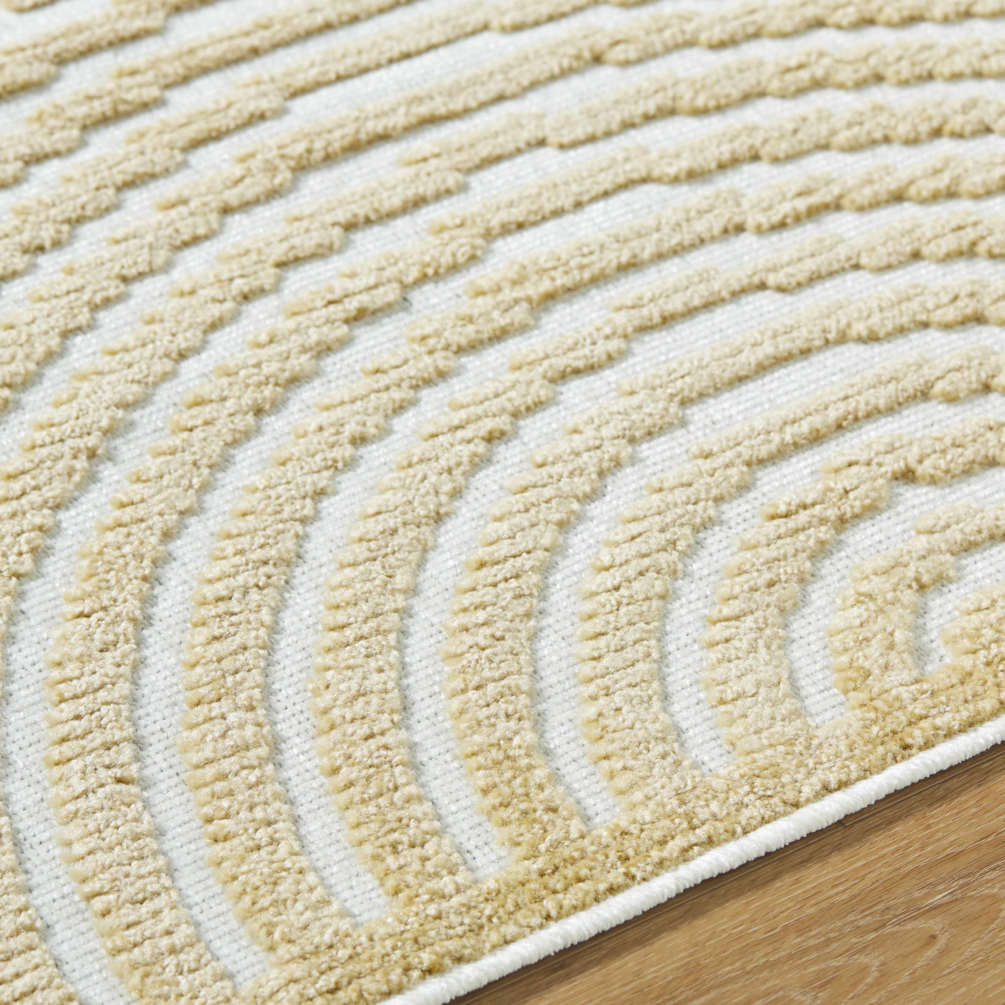 Deron Mustard Washable Area Rug - Image 7