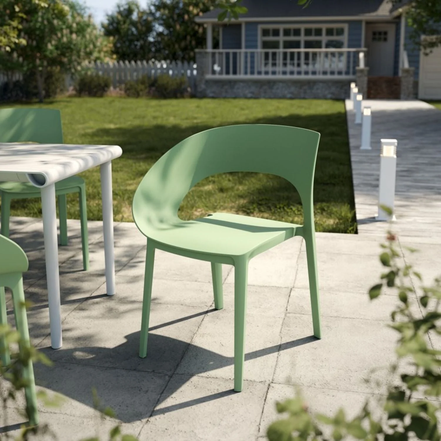 Designed Single Chair, UV Resistant, Waterproof And Wear Resistant - Image 3