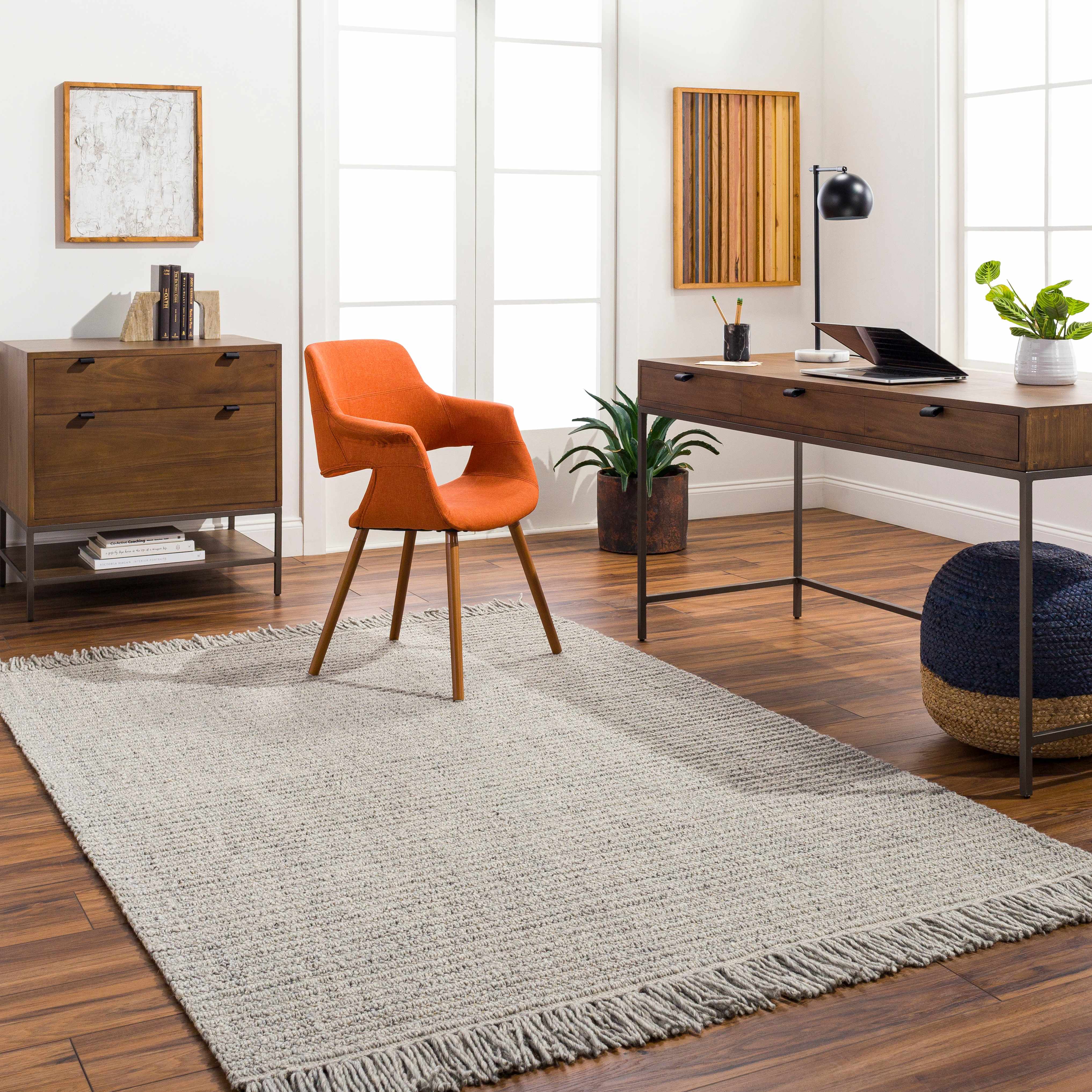 Desma Taupe Area Rug - Clearance - Image 2