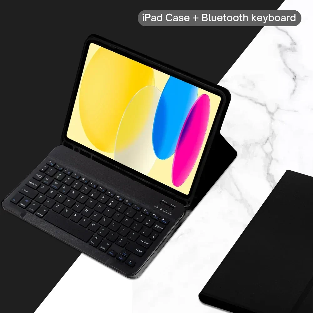 Detachable Bluetooth Keyboard Case for 10.9 Tablet Wireless Protective Cover - Image 11
