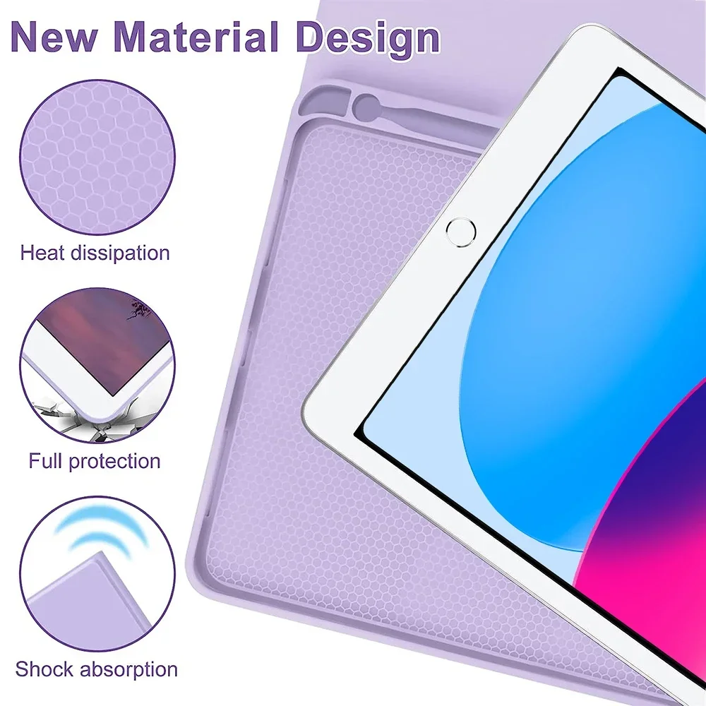 Detachable Bluetooth Keyboard Case for 10.9 Tablet Wireless Protective Cover - Image 7
