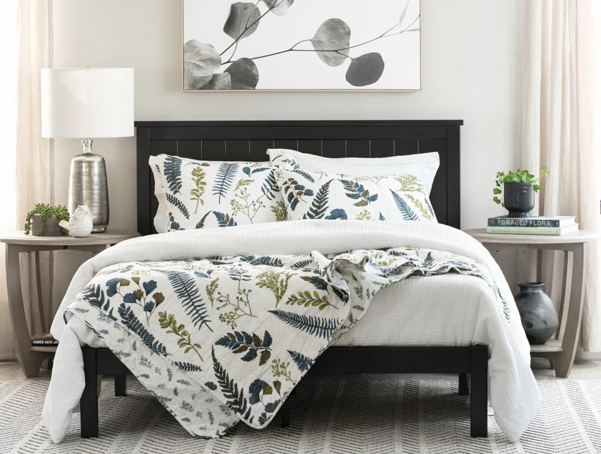 Devonia All Over Cotton Quilt 3 Piece Set - Image 3