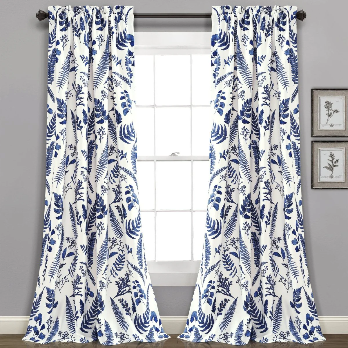 Devonia All Over Light Filtering Window Curtain Panel Set - Image 11