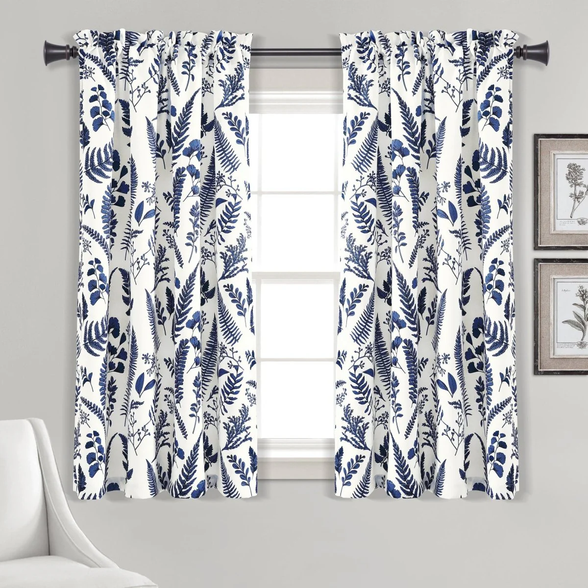 Devonia All Over Light Filtering Window Curtain Panel Set - Image 12