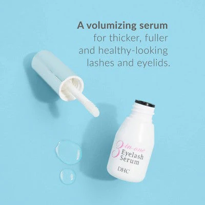 DHC 3-in-1 Eyelash Serum for Lashes, Roots, and Eyelids 0.80 fl oz - Image 4