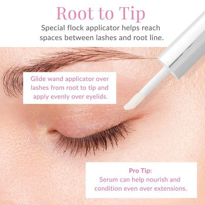 DHC 3-in-1 Eyelash Serum for Lashes, Roots, and Eyelids 0.80 fl oz - Image 8