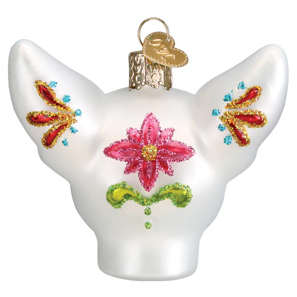 Dia De Los Muertos Dog Ornament 2.5x3.25x2.5 Inches - Image 4