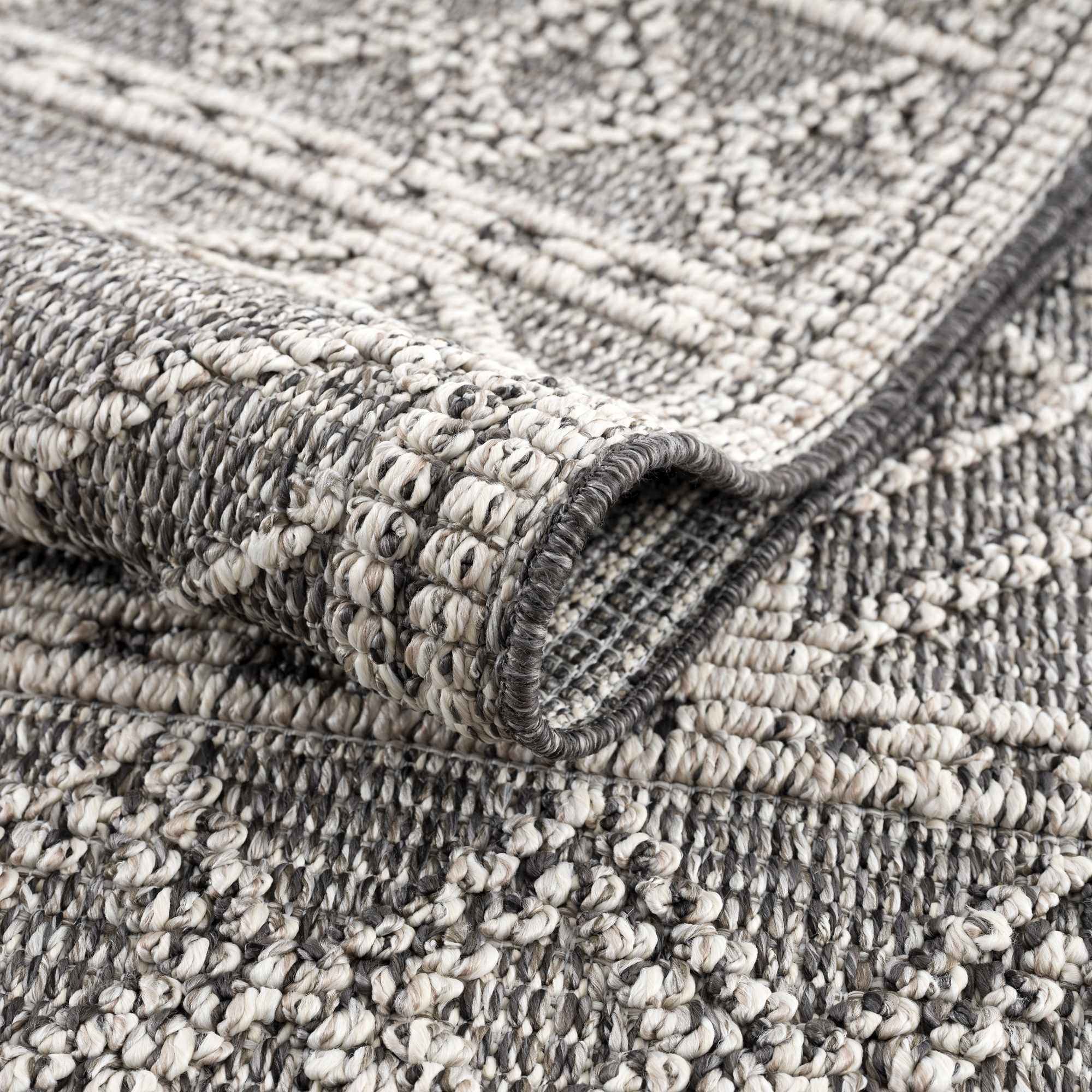 Diah Black & Bone Area Rug - Clearance - Image 7