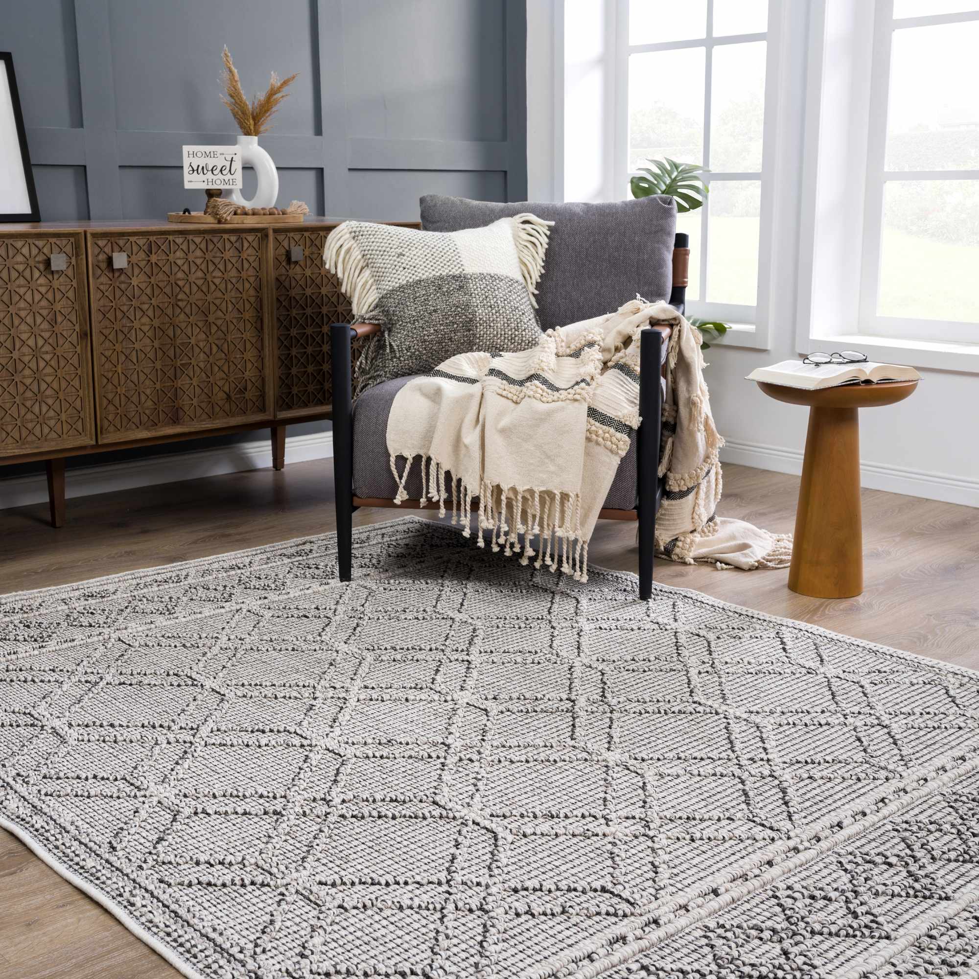 Diah Bone Area Rug - Clearance - Image 10