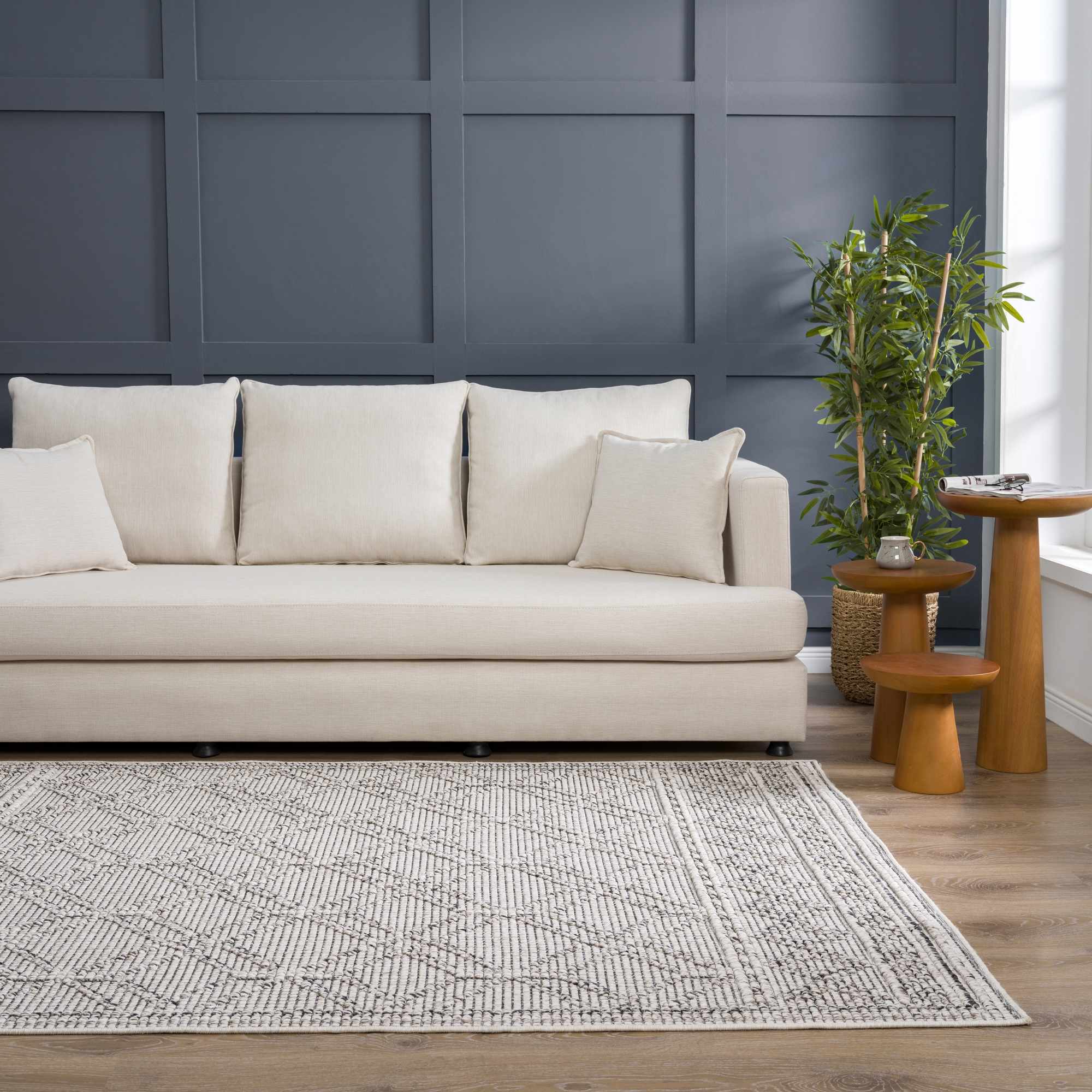 Diah Bone Area Rug - Clearance - Image 4