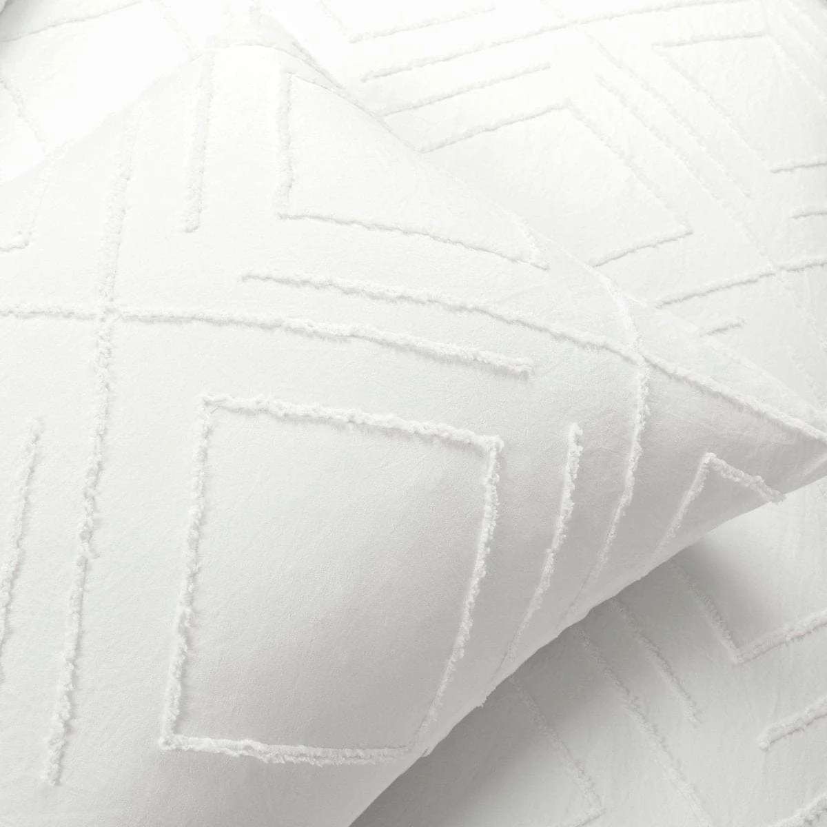 Diamond Clip Jacquard Duvet Cover 3 Piece Set - Image 5