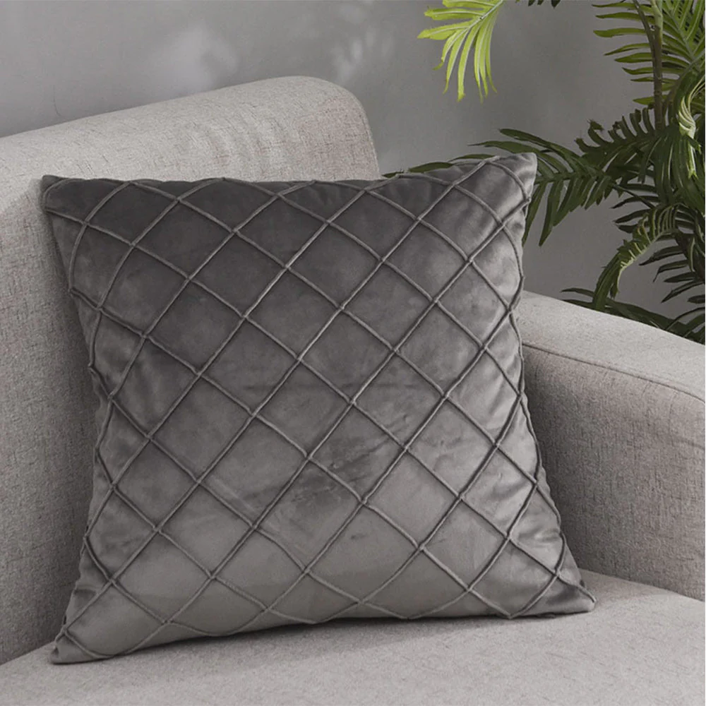 Diamond Cushion Throw Pillows (With Inserts) 18x18 , 12x20 and 20x20 inch pack of 2 throw pillows - Image 4