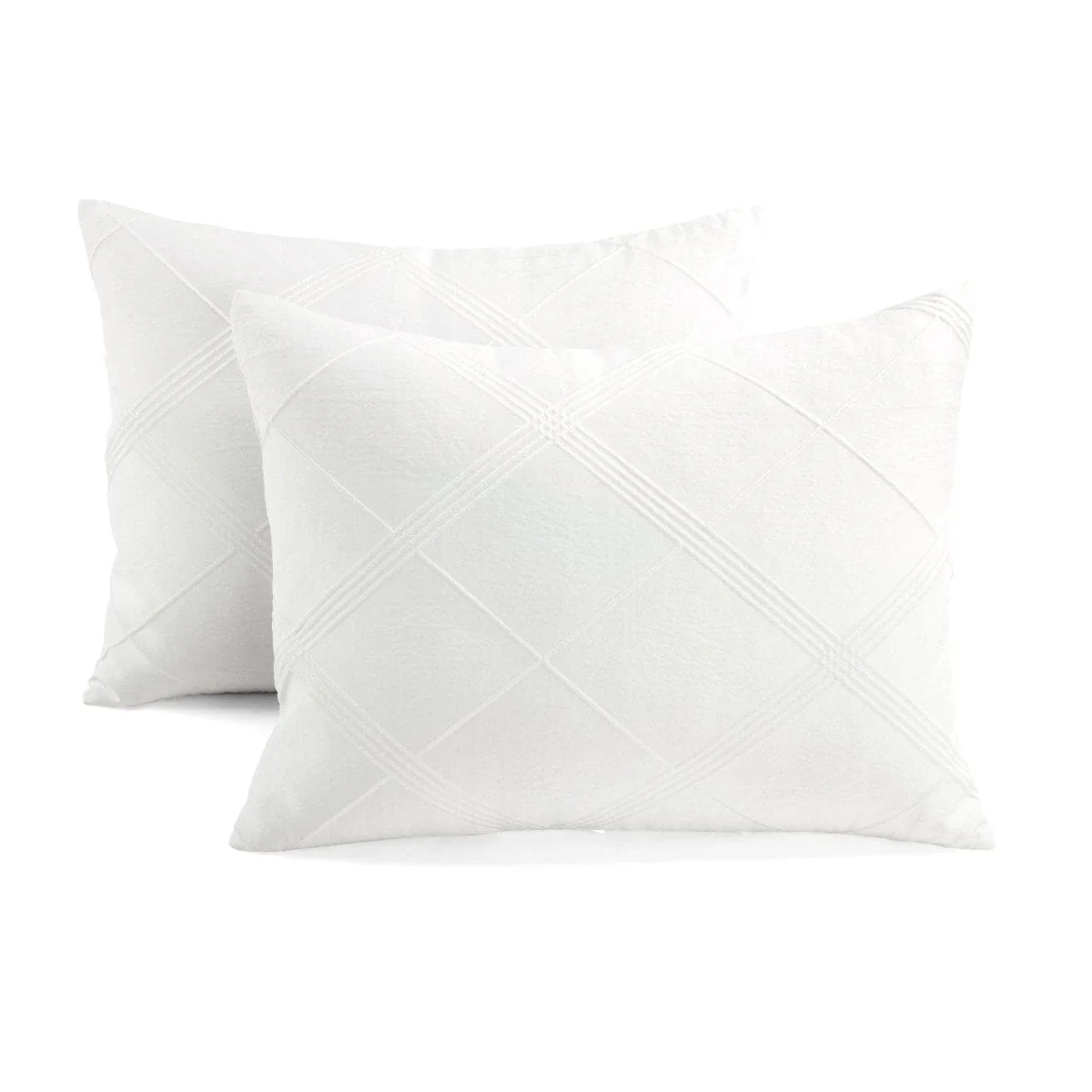 Diamond Geo Jacquard 3 Piece Comforter Set - Image 7