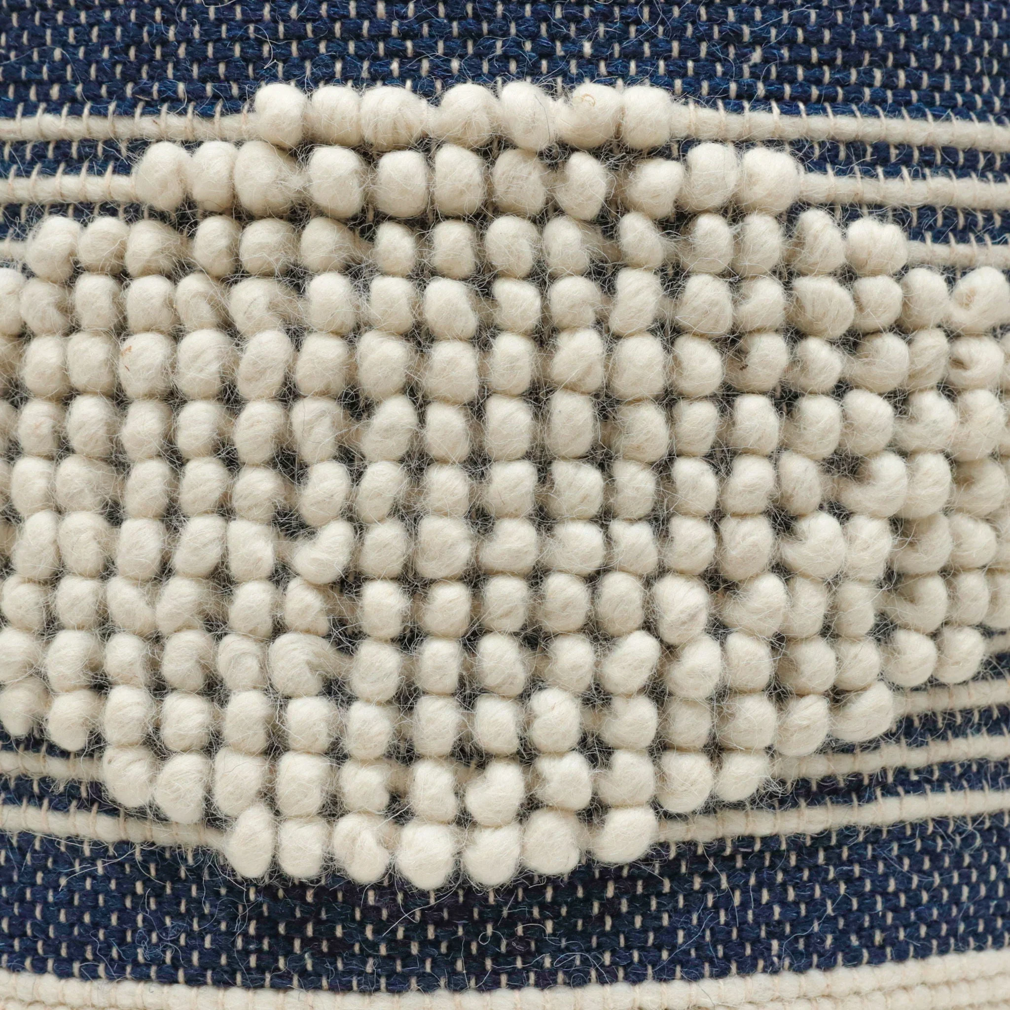 Diamond Handcrafted Cylindrical Pouf - Image 15