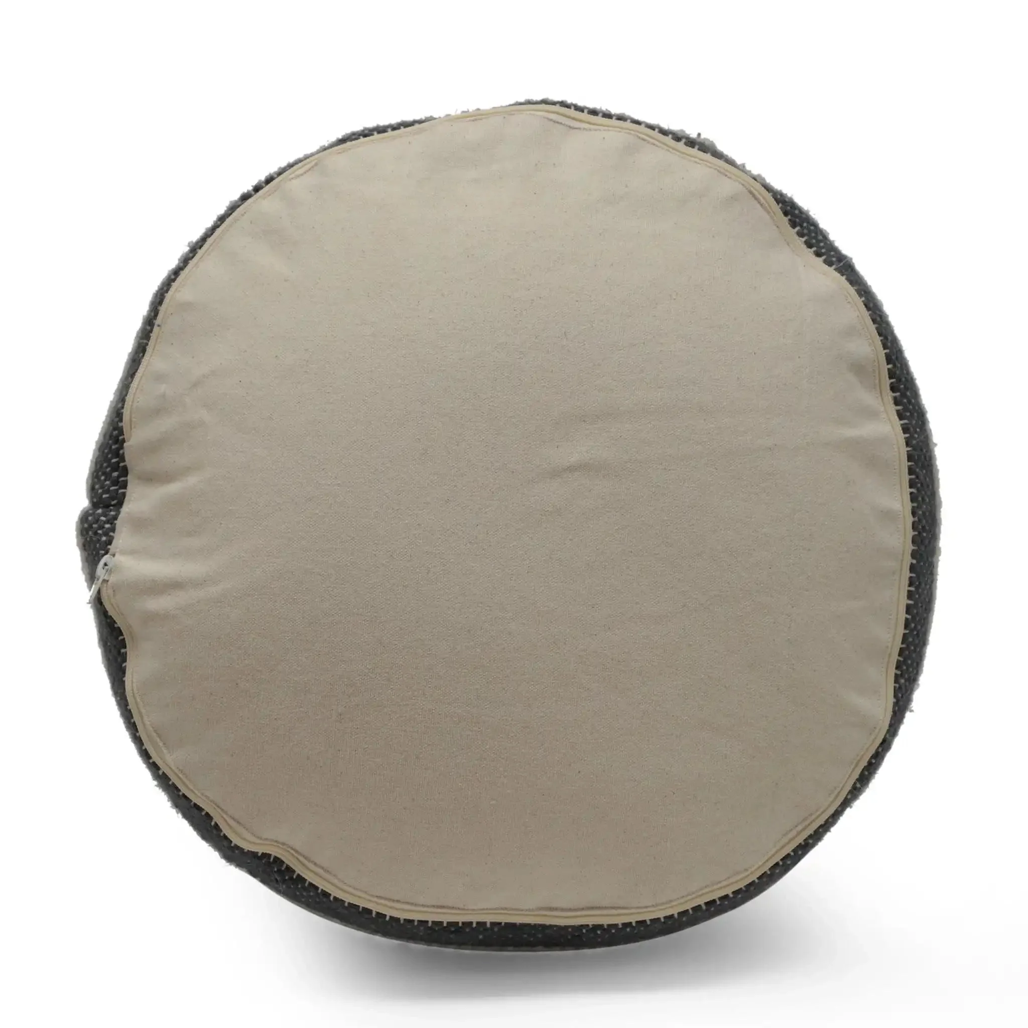 Diamond Handcrafted Cylindrical Pouf - Image 6