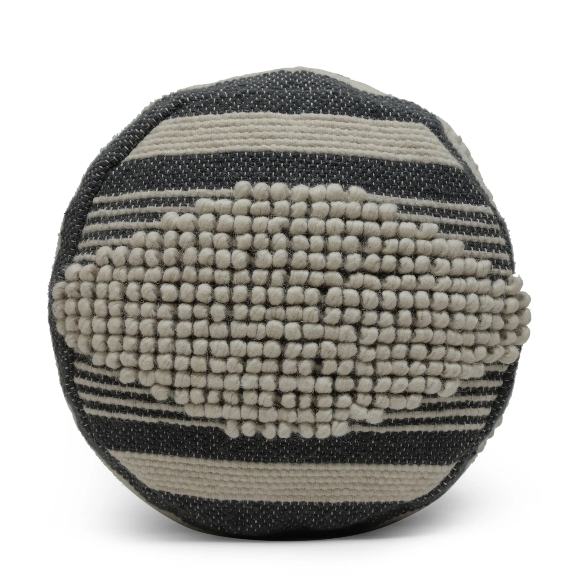 Diamond Handcrafted Cylindrical Pouf - Image 7