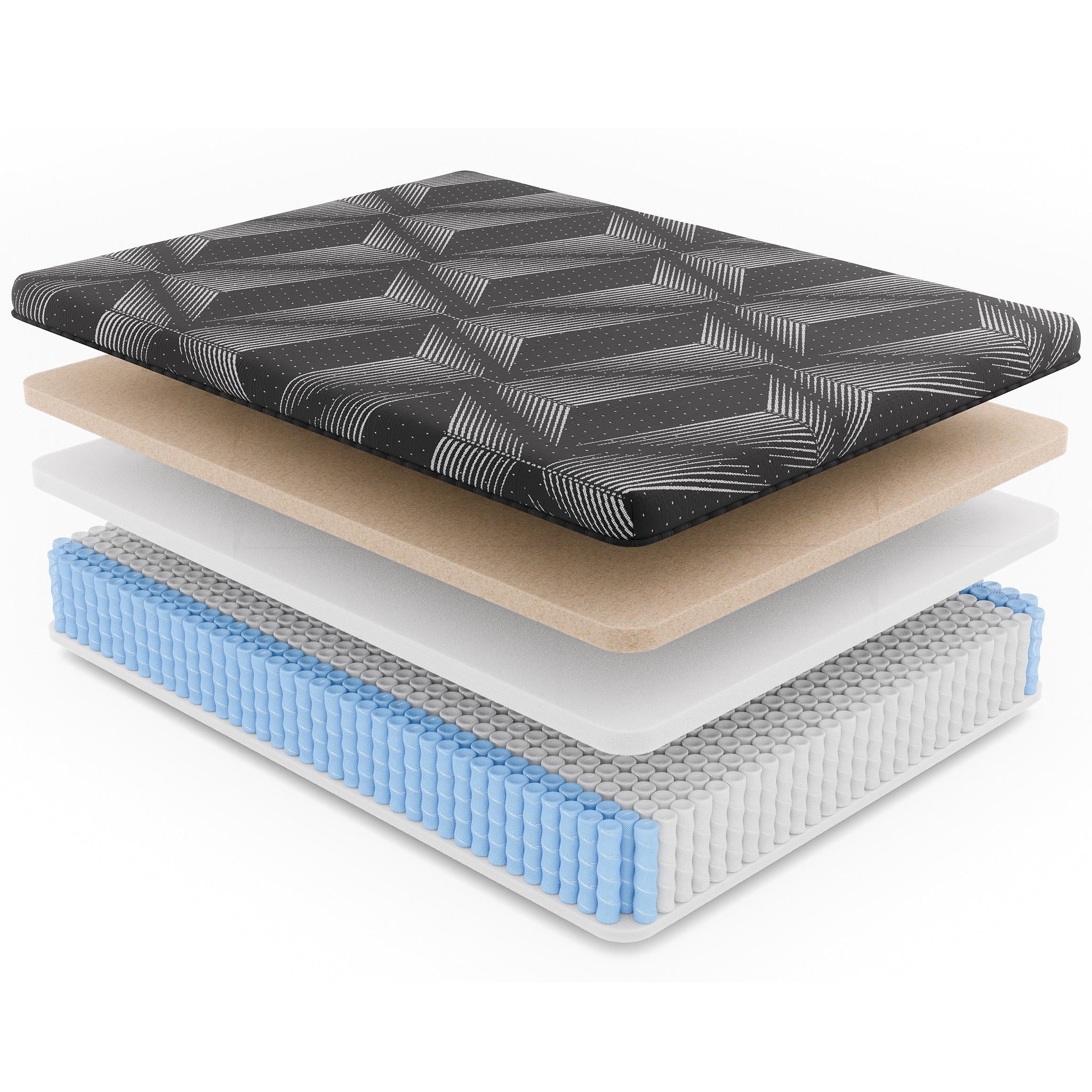 Diamond Matrix Copper Cooling Hybrid Mattress - Twin XL Firm - Image 3