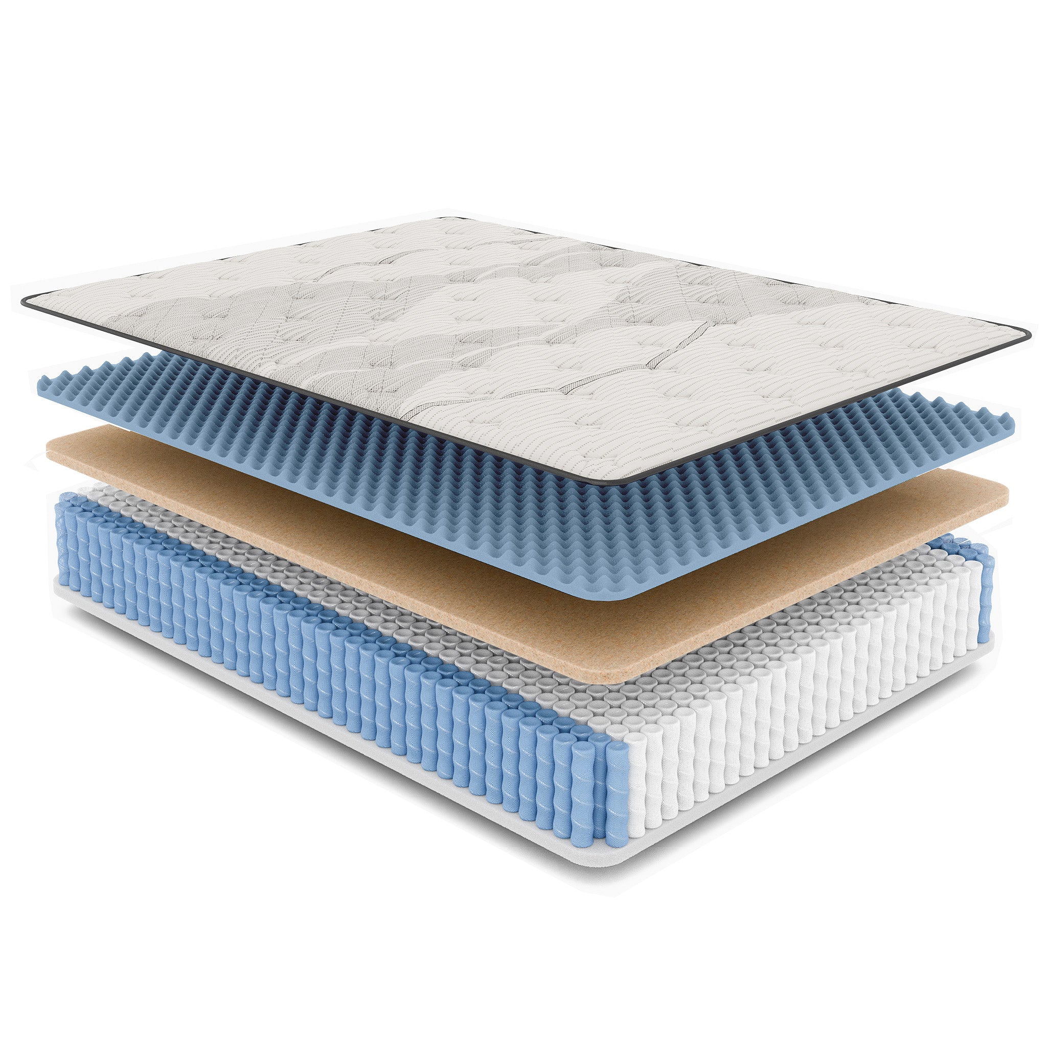 Diamond Nina Copper Cooling Hybrid Mattress Queen 12.5" Firm Feel - Image 3