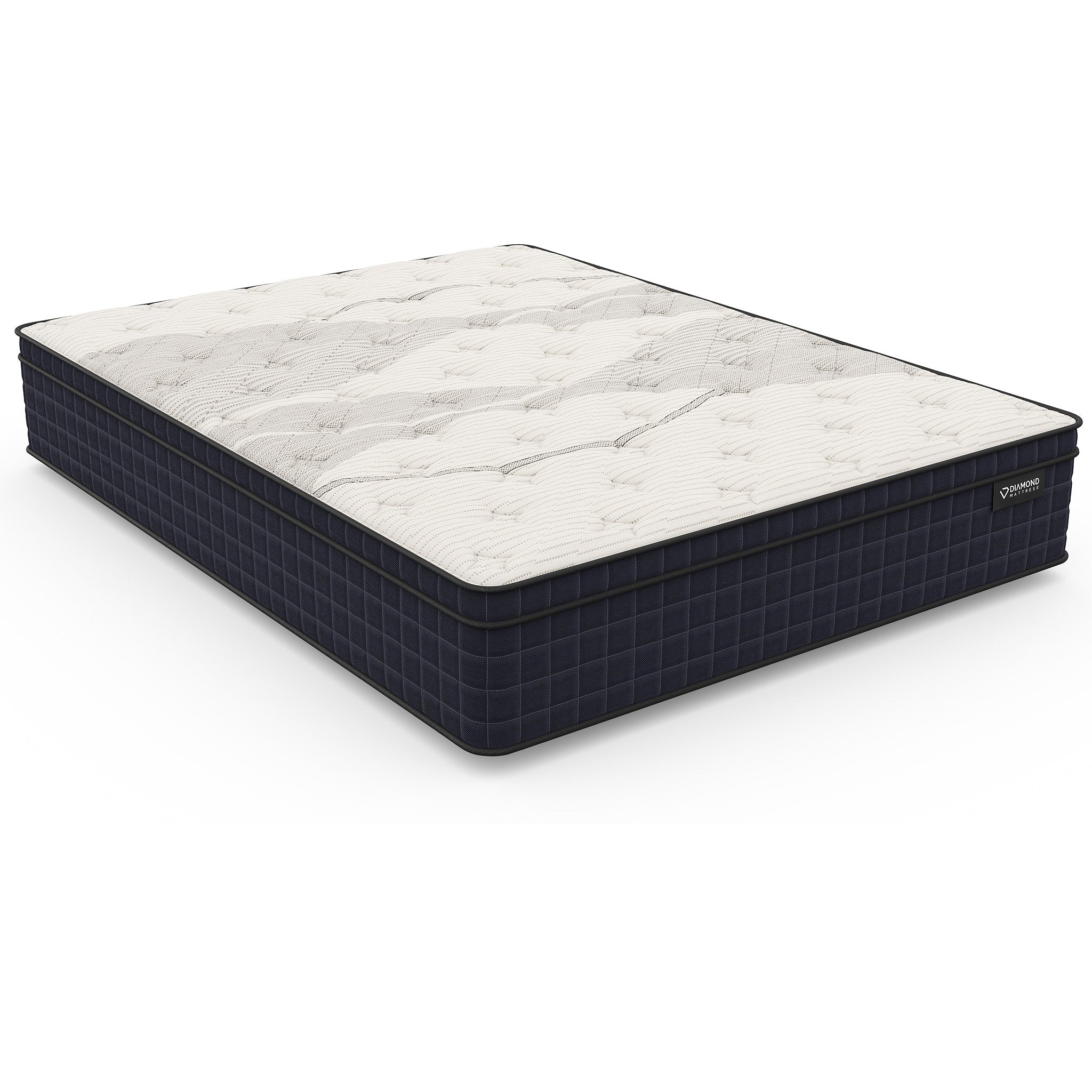 Diamond Nina Twin Hybrid Mattress with Copper Cooling and Euro-Top - Image 2