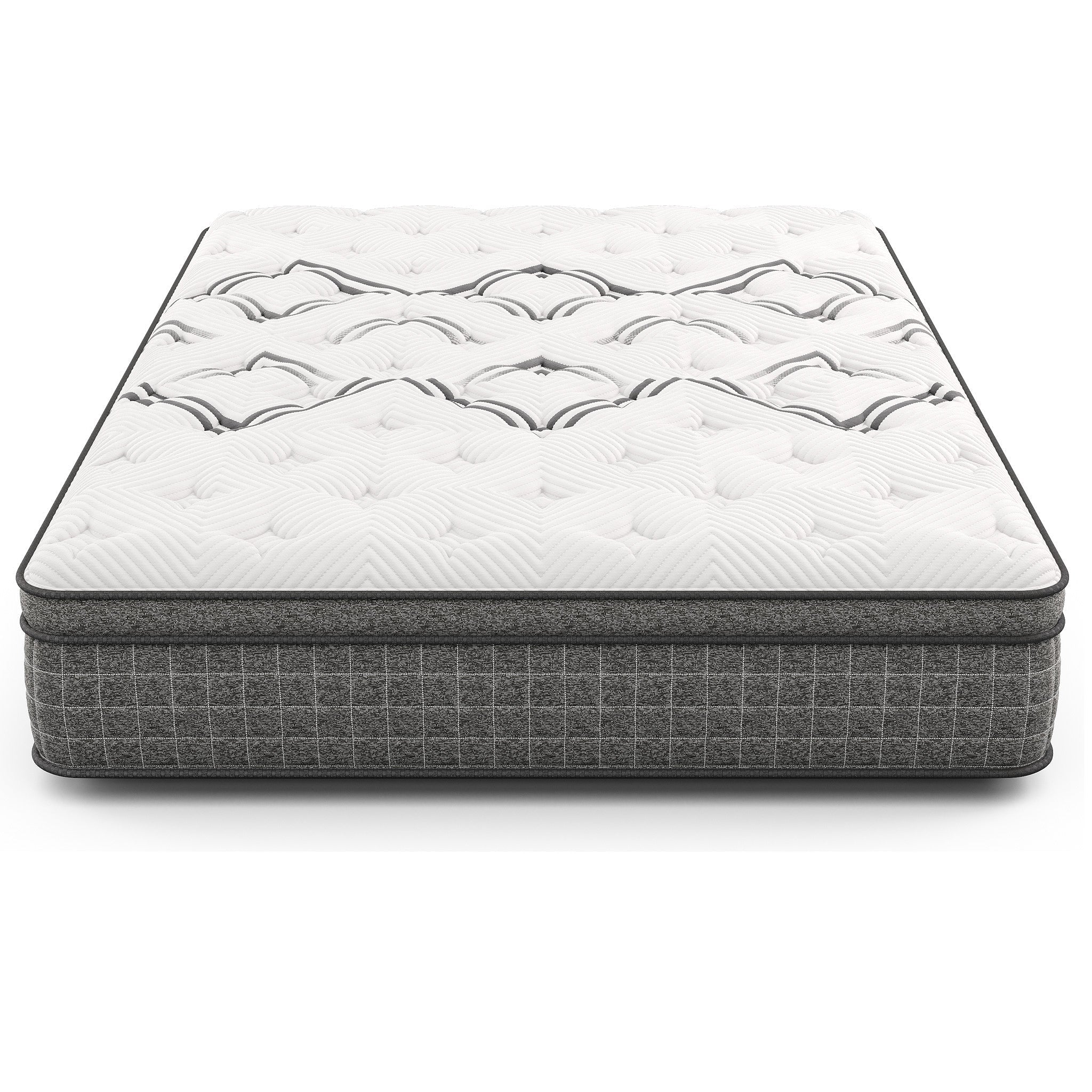 Diamond Soto Cooling Copper Hybrid King Mattress with Euro-Top 12.5 Inch - Image 3