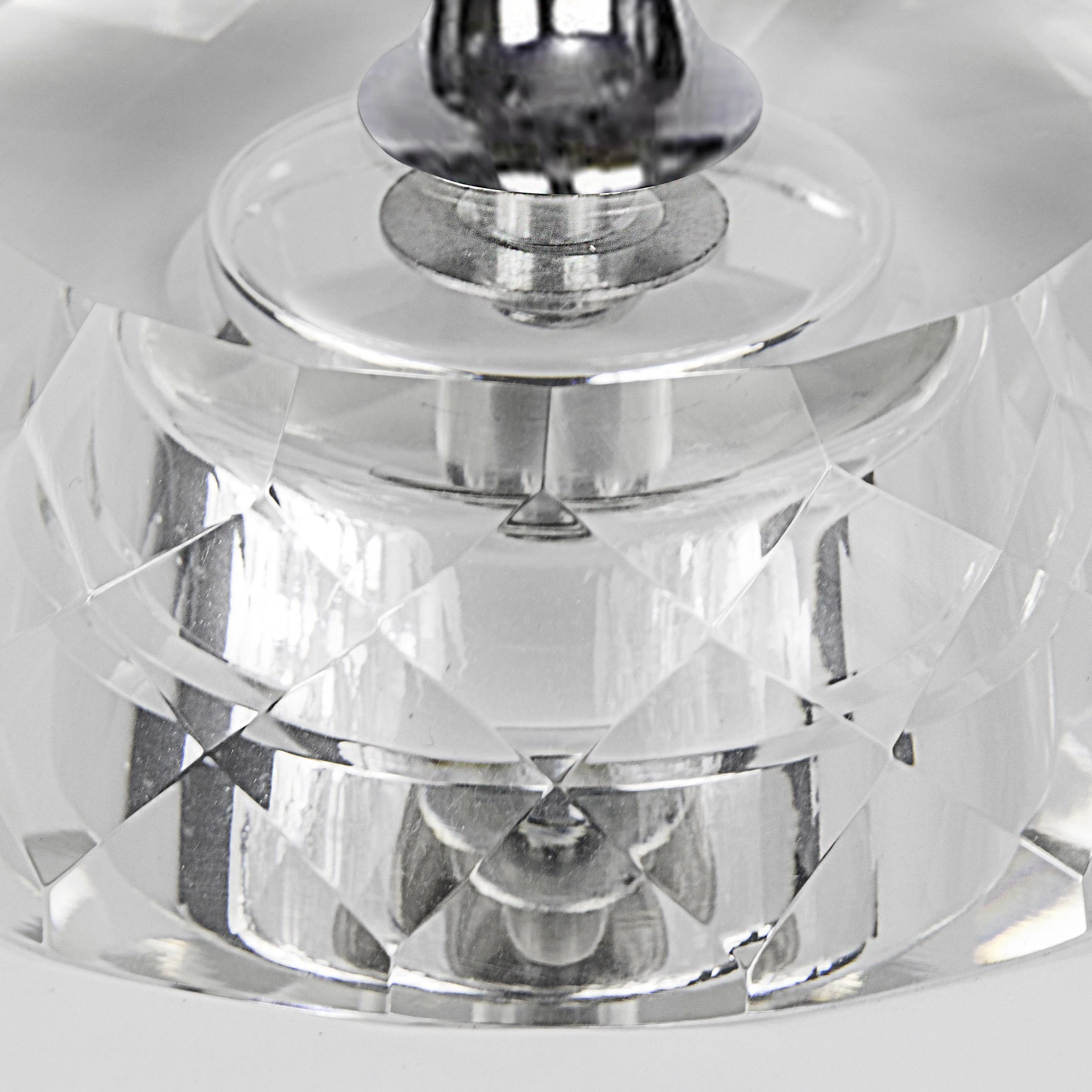 Diamond Torch 25.75' Contemporary Crystal Table Lamp Set of 2 - Image 5