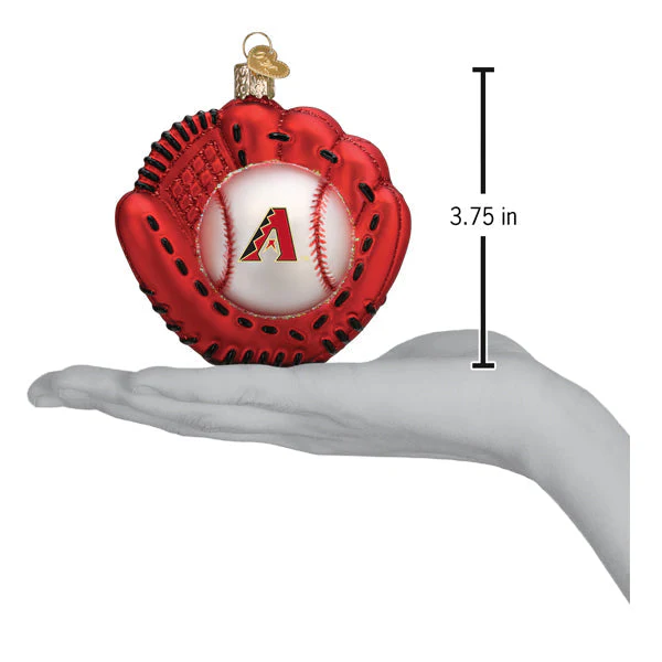 Diamondbacks Baseball Mitt Ornament - Image 5