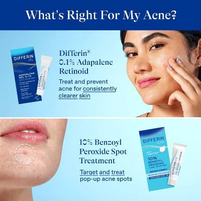 Differin 10% Benzoyl Peroxide Acne Spot Treatment - Imperfect Box - Image 10