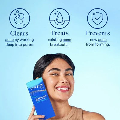 Differin Retinoid Acne Treatment Adapalene Gel 0.1% 45g - Image 4