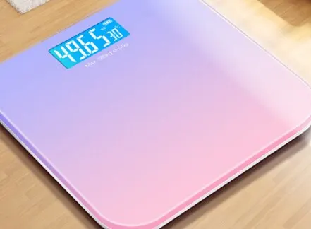 Digital Bathroom Scale Glass LED Display Body Weight Scale Smart Electronic Balance - Image 6