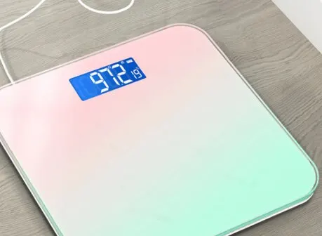 Digital Bathroom Scale Glass LED Display Body Weight Scale Smart Electronic Balance - Image 7