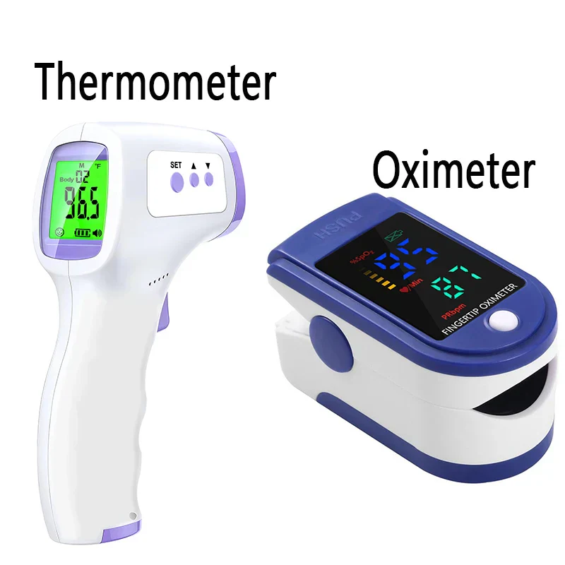 Digital Infrared Device & Portable Finger Sensor – Touch-Free Display & Carry Case - Image 2