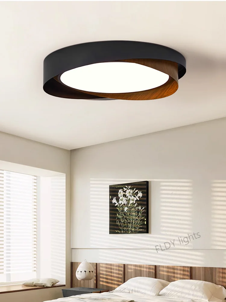 Dimmable LED Chandelier Circular Ceiling Light Eye Protection for Living Room - Image 2