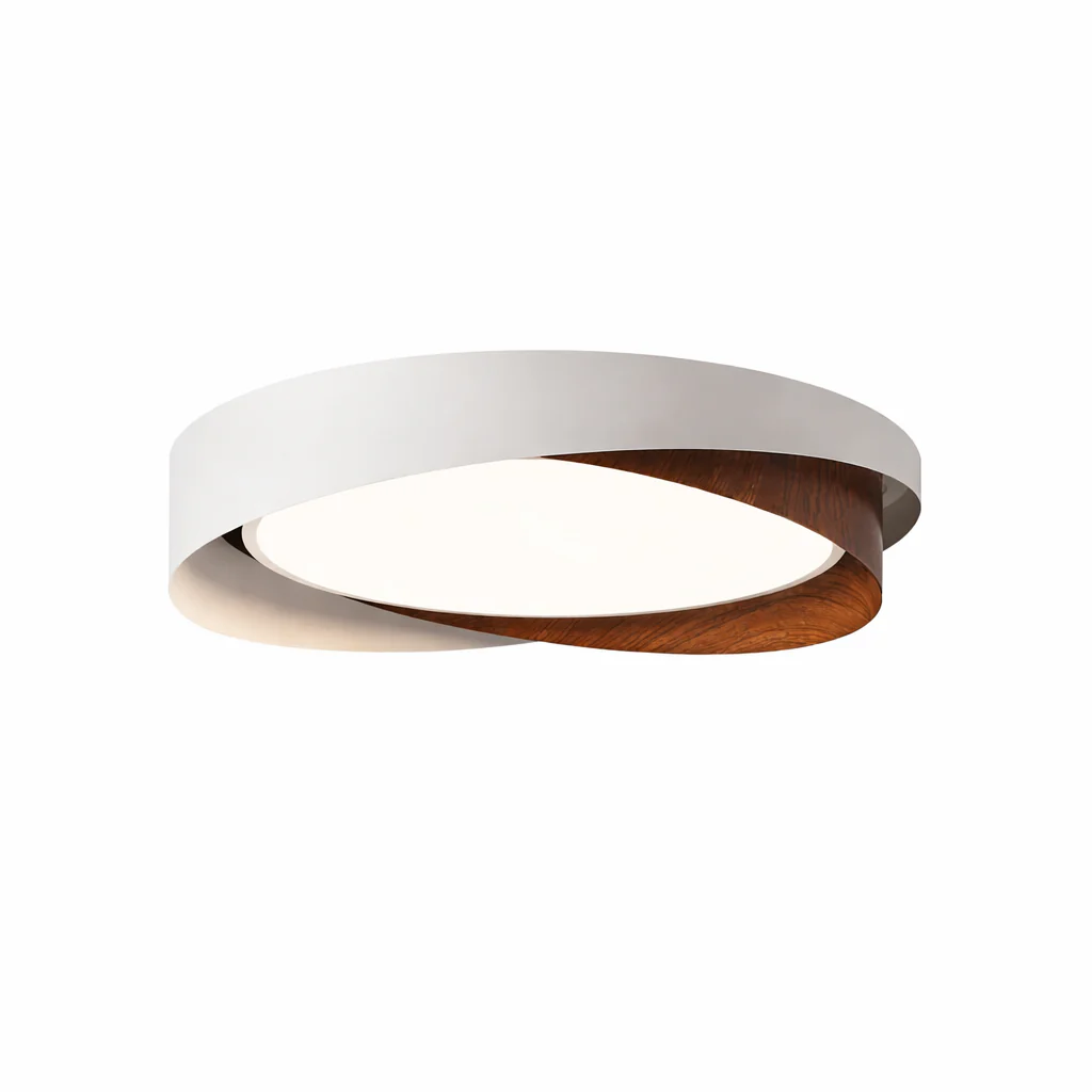 Dimmable LED Chandelier Circular Ceiling Light Eye Protection for Living Room - Image 7