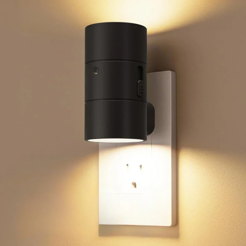 Dimmable LED Night Light with Sensor 1/2/4Pack Plug-In Wall Light for Bedroom - Image 9