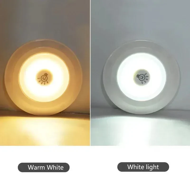 Dimmable LED Under Cabinet Light Remote Battery Operated Closet Night Lamp - Image 6