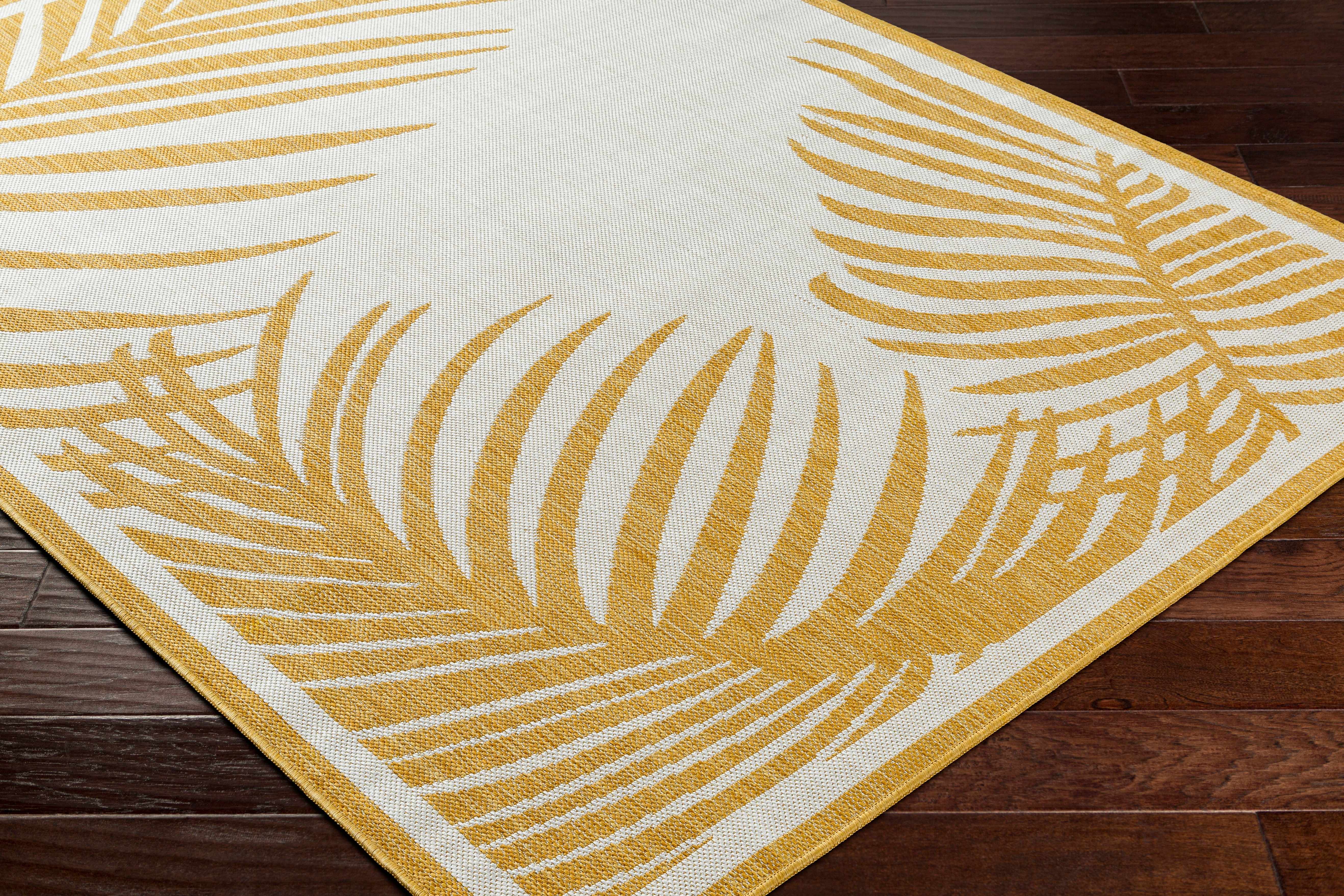 Dina Mustard & Beige Area Rug - Clearance - Image 7