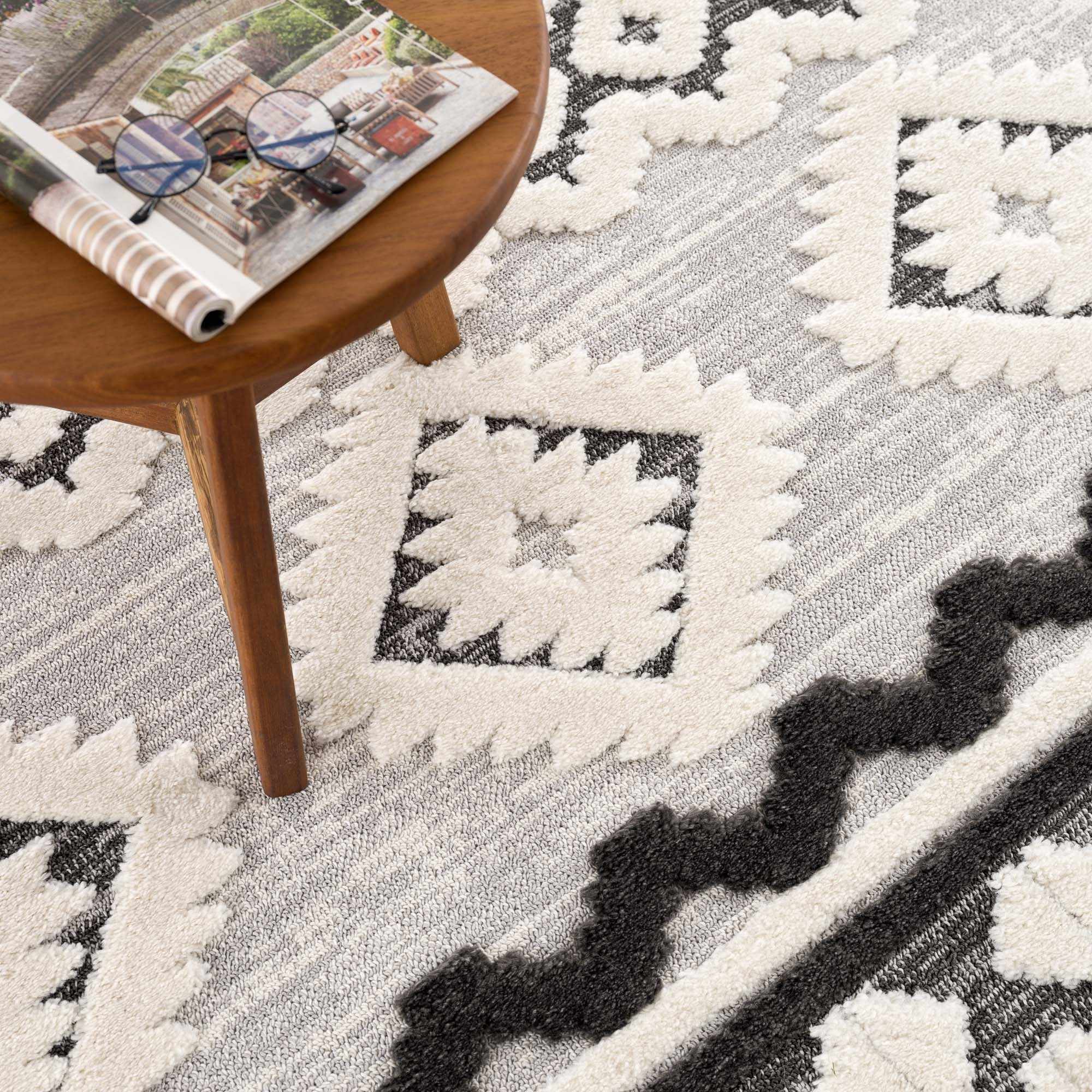 Dinganen High/Low Pile Area Rug - Image 13