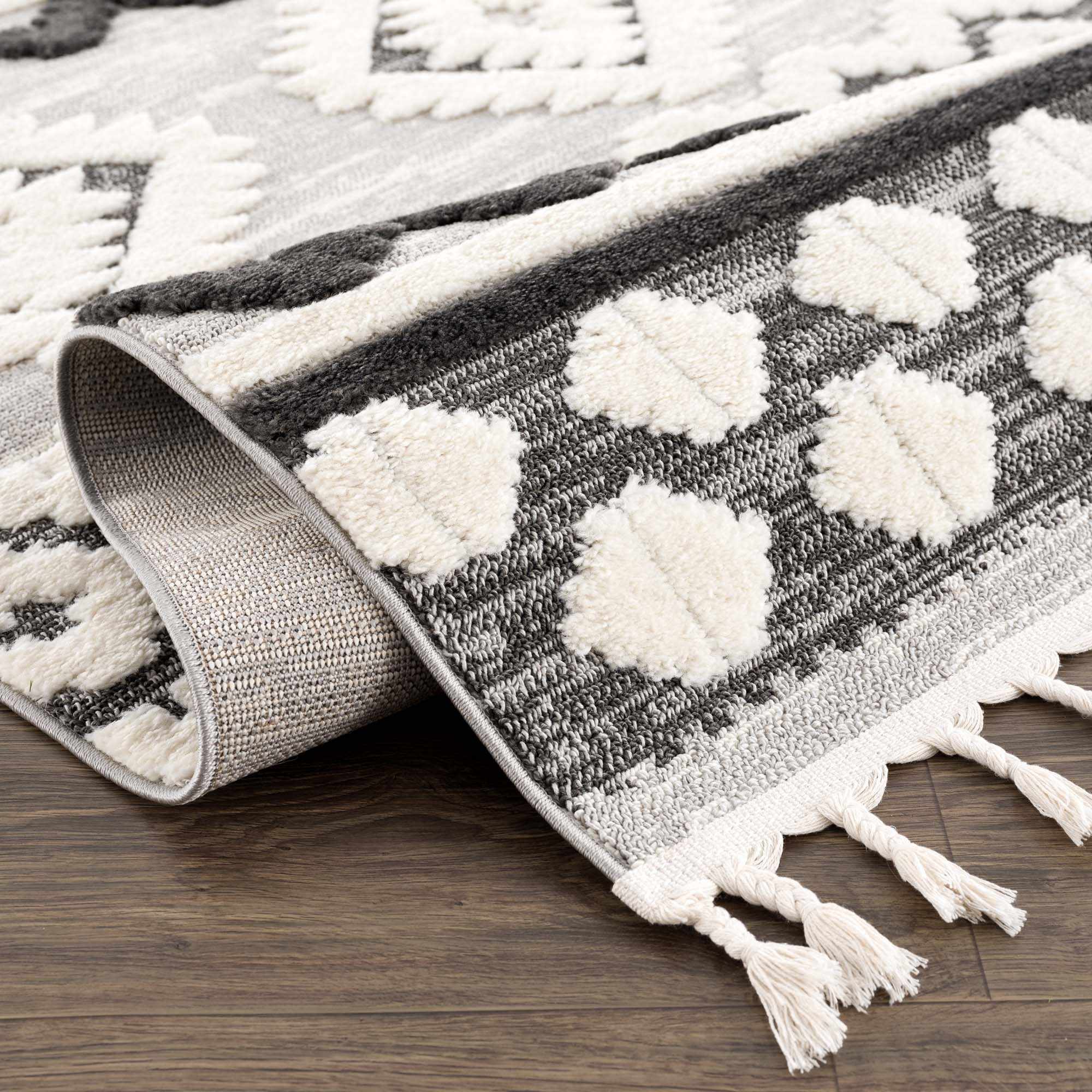 Dinganen High/Low Pile Area Rug - Image 6