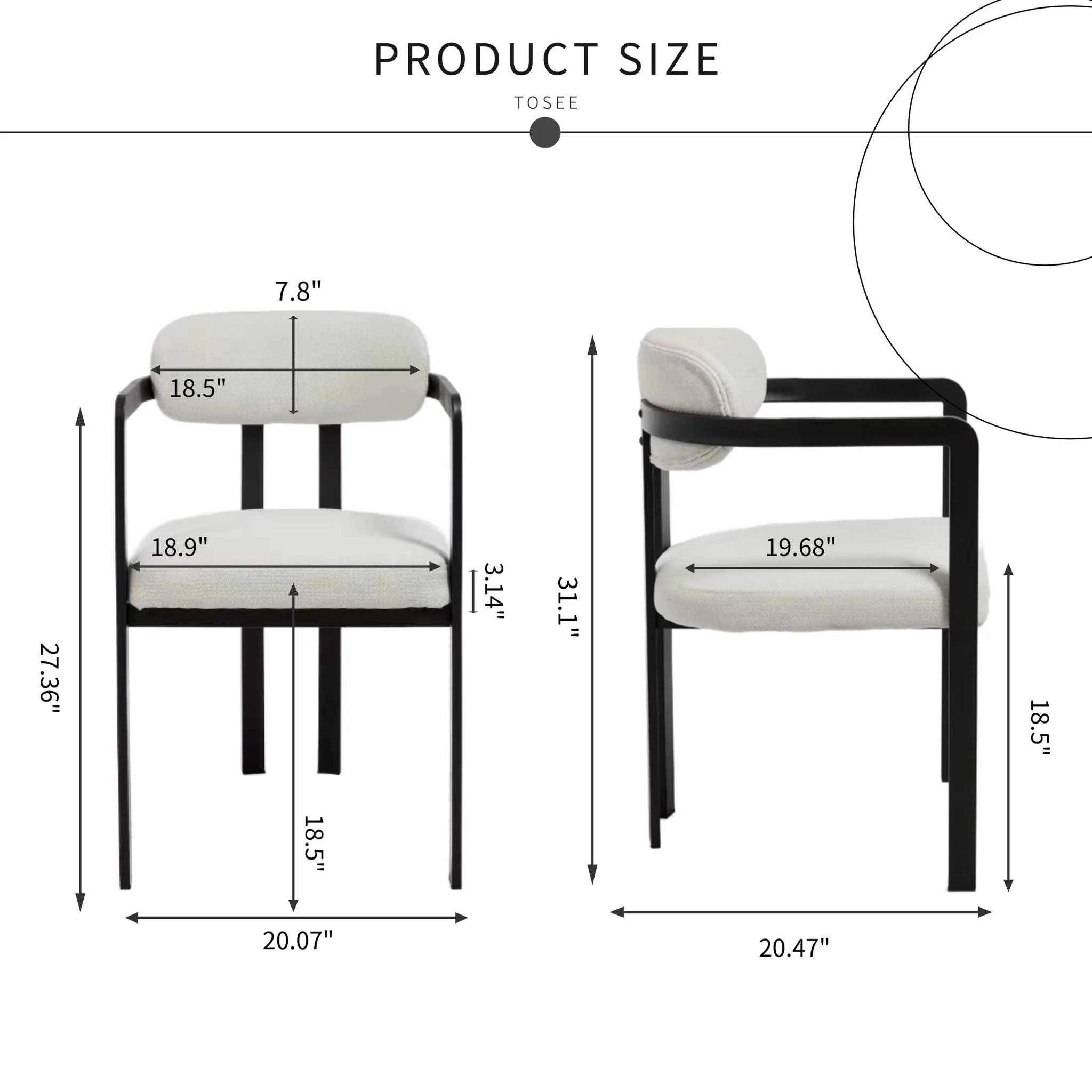 Dining Arm Chairs (Set of 2) - Image 12