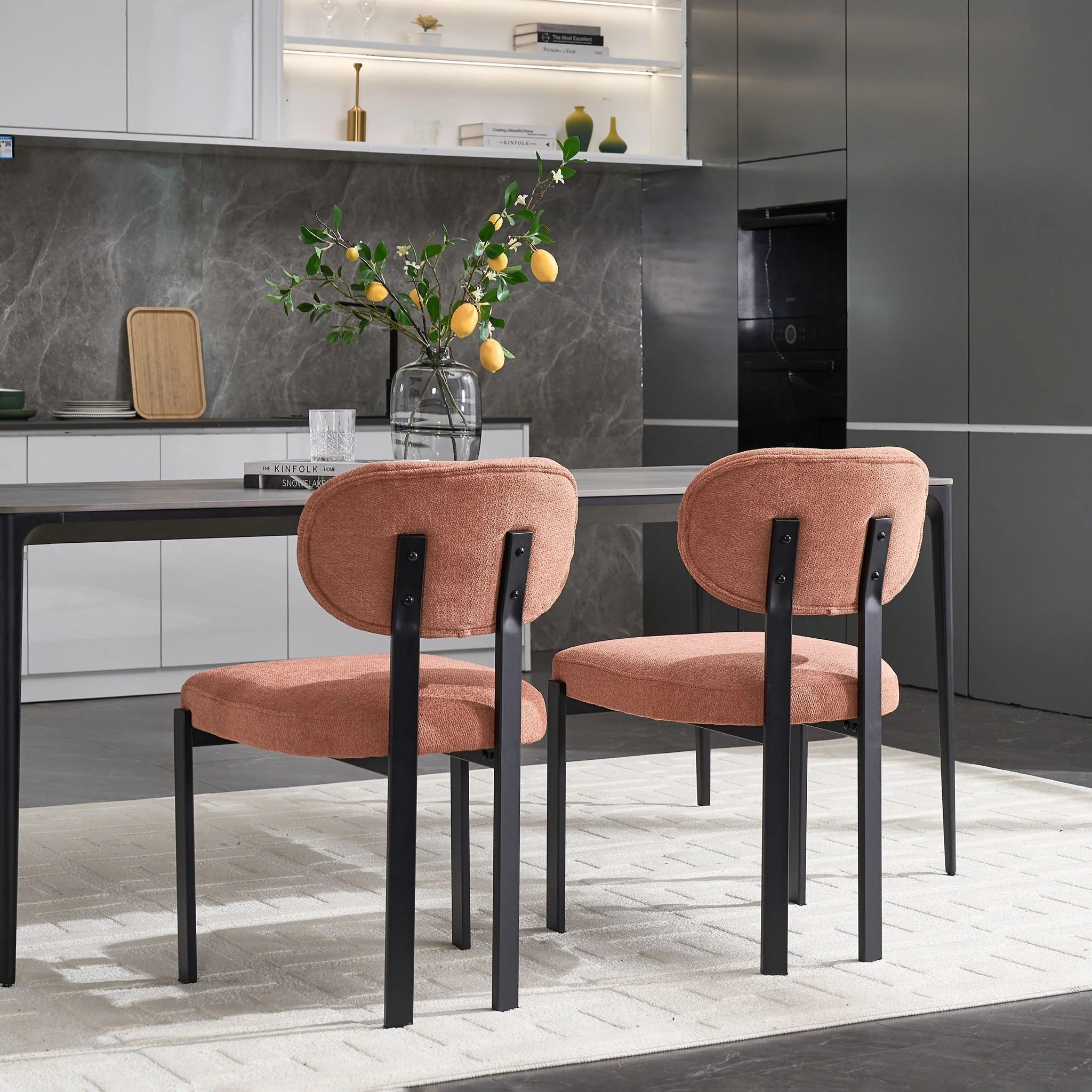 Dining Armless Chairs (Set of 2) - Image 3