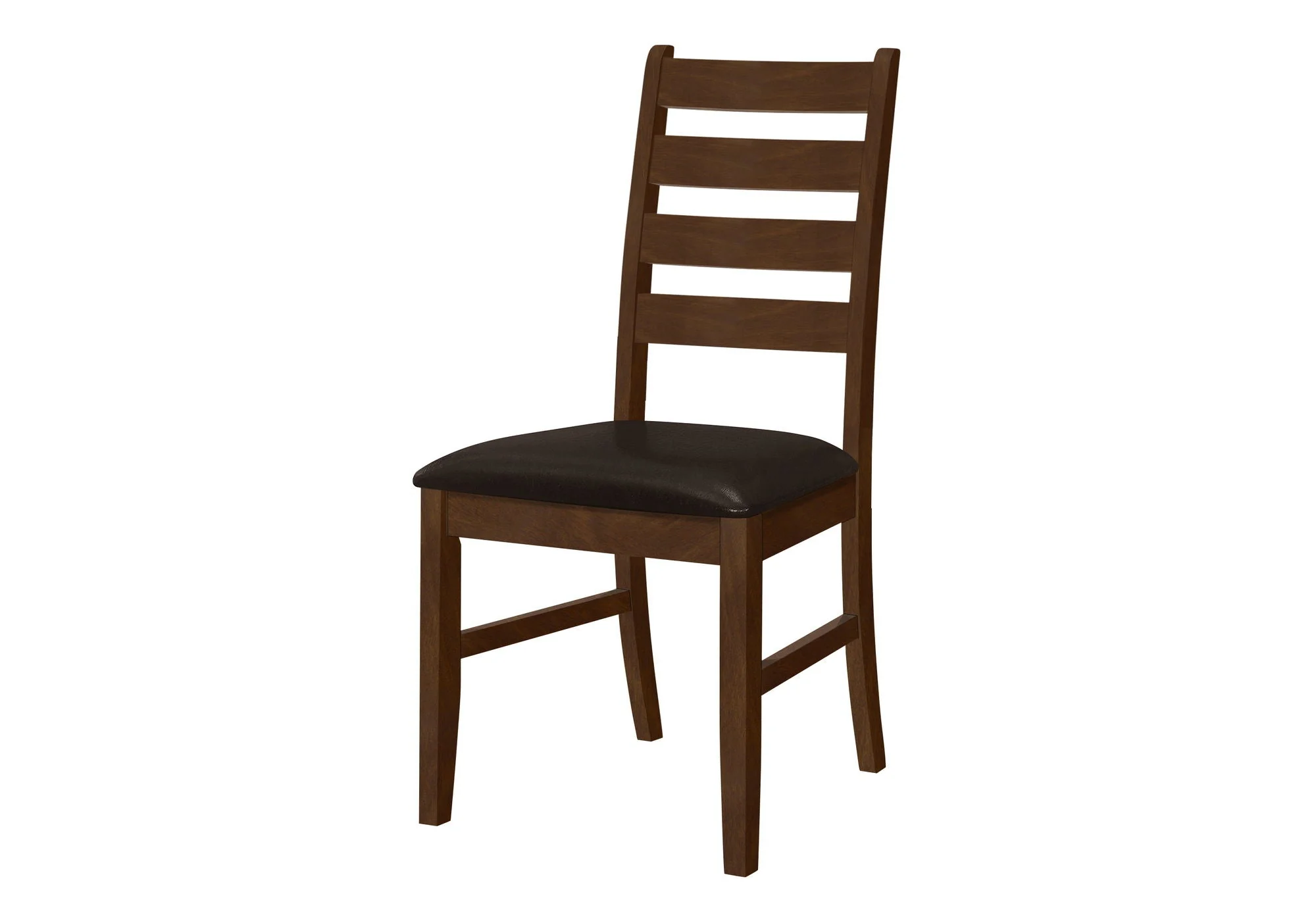 Dining Chair, Dining Room, Side, Upholstered, Transitional (Set of 2) - Brown - Image 2
